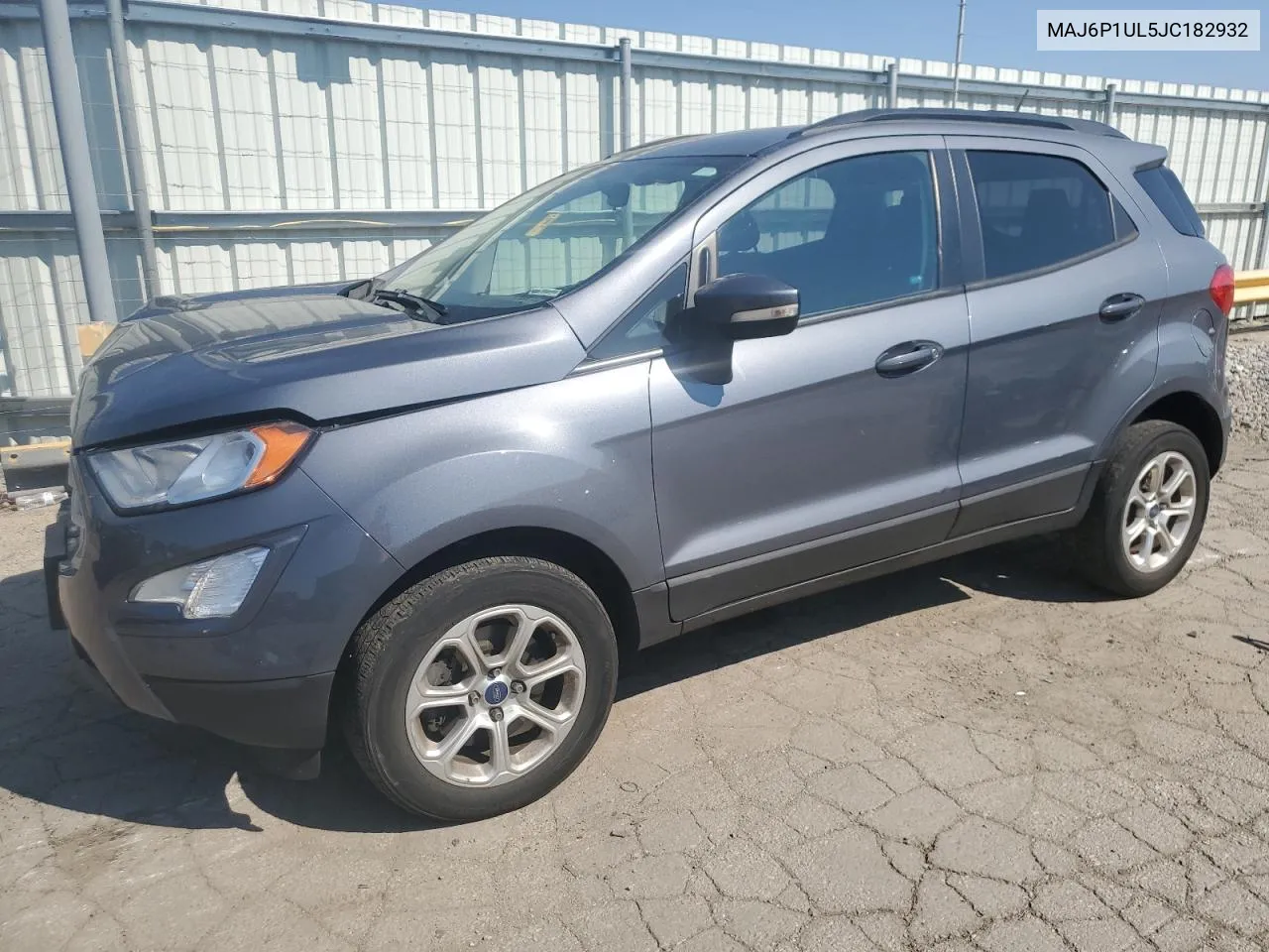 2018 Ford Ecosport Se VIN: MAJ6P1UL5JC182932 Lot: 71684314