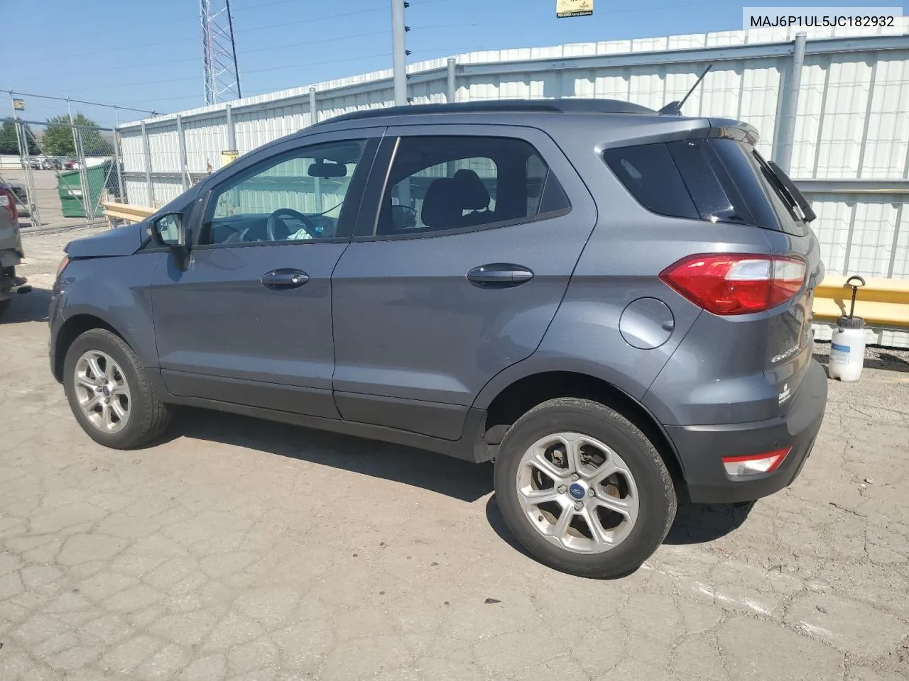 2018 Ford Ecosport Se VIN: MAJ6P1UL5JC182932 Lot: 71684314