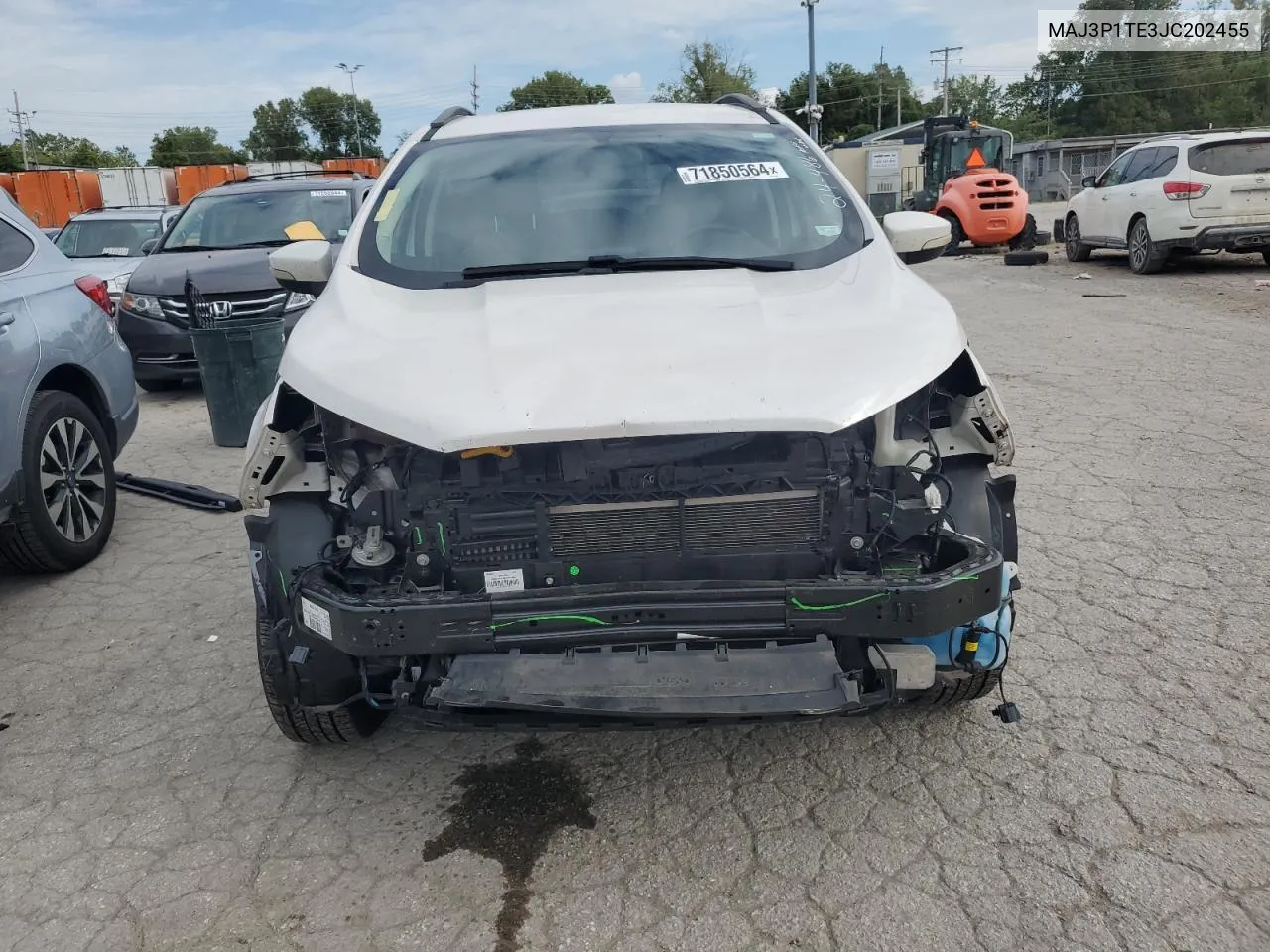 2018 Ford Ecosport Se VIN: MAJ3P1TE3JC202455 Lot: 71850564