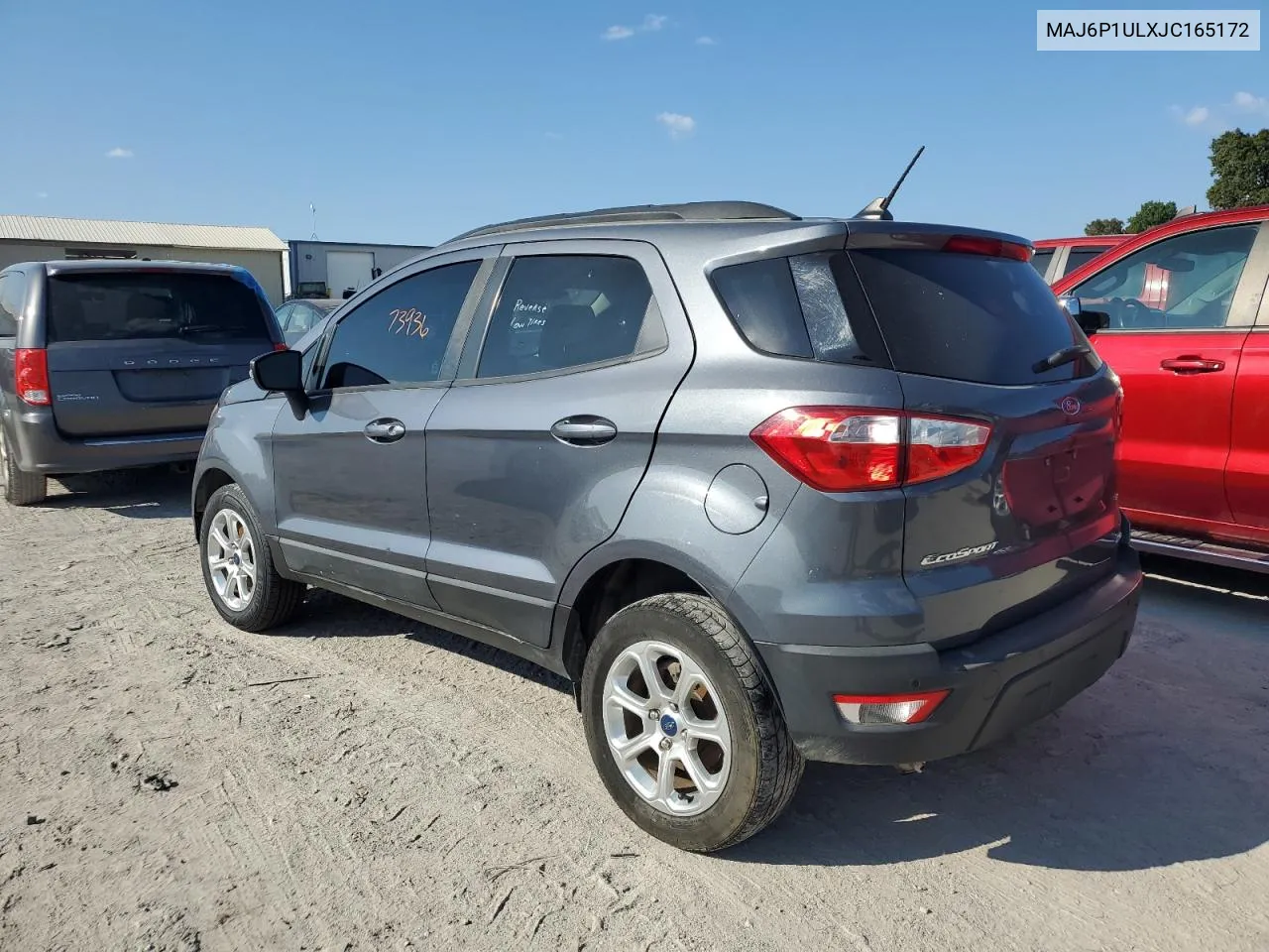 MAJ6P1ULXJC165172 2018 Ford Ecosport Se