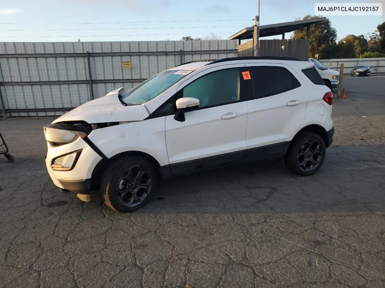 2018 Ford Ecosport Ses VIN: MAJ6P1CL4JC192157 Lot: 72095564