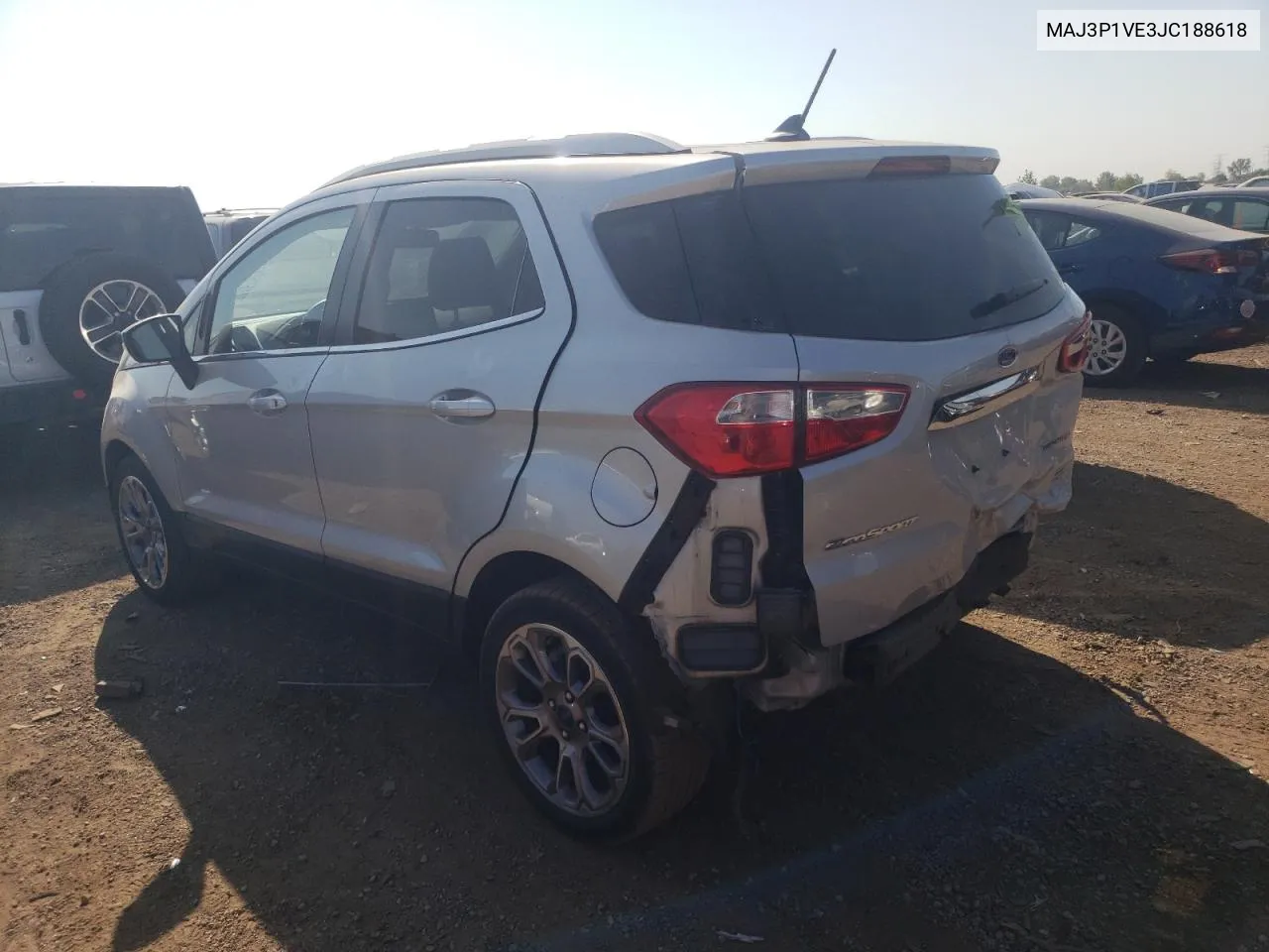 2018 Ford Ecosport Titanium VIN: MAJ3P1VE3JC188618 Lot: 72157624