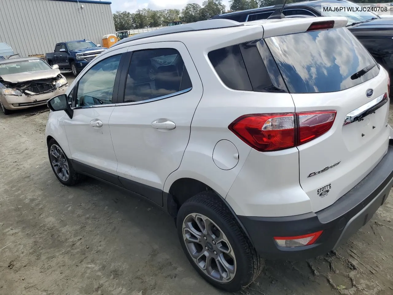 2018 Ford Ecosport Titanium VIN: MAJ6P1WLXJC240708 Lot: 72251344