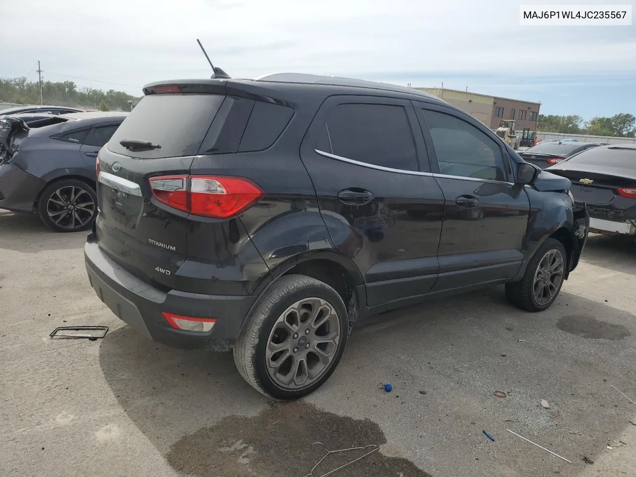 2018 Ford Ecosport Titanium VIN: MAJ6P1WL4JC235567 Lot: 72475124