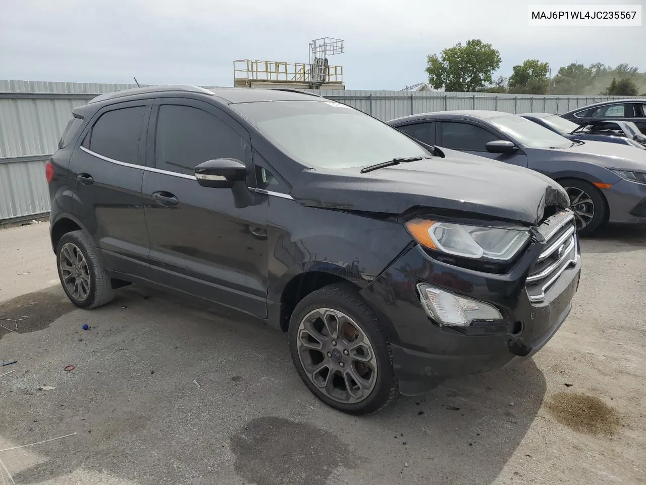 2018 Ford Ecosport Titanium VIN: MAJ6P1WL4JC235567 Lot: 72475124