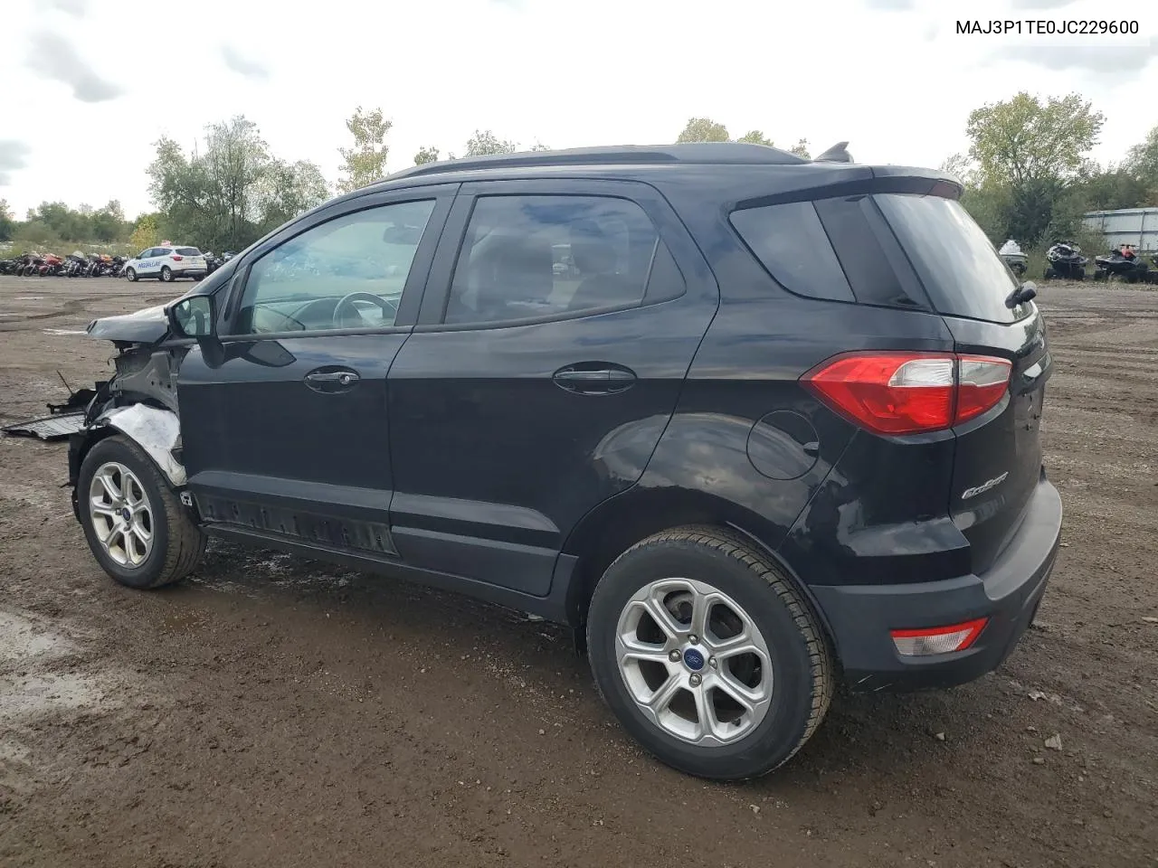 2018 Ford Ecosport Se VIN: MAJ3P1TE0JC229600 Lot: 72924364