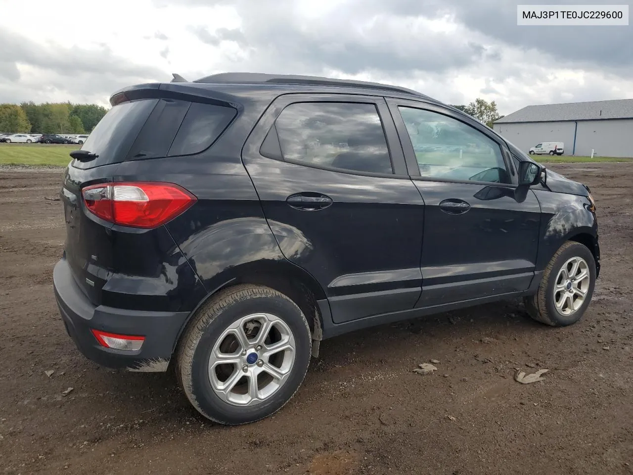 2018 Ford Ecosport Se VIN: MAJ3P1TE0JC229600 Lot: 72924364