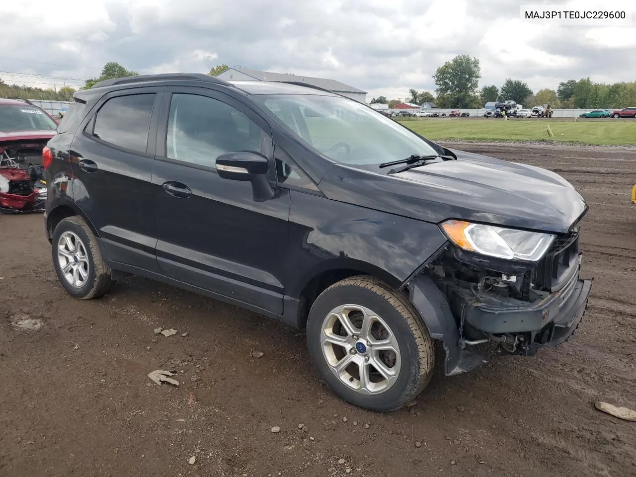 2018 Ford Ecosport Se VIN: MAJ3P1TE0JC229600 Lot: 72924364