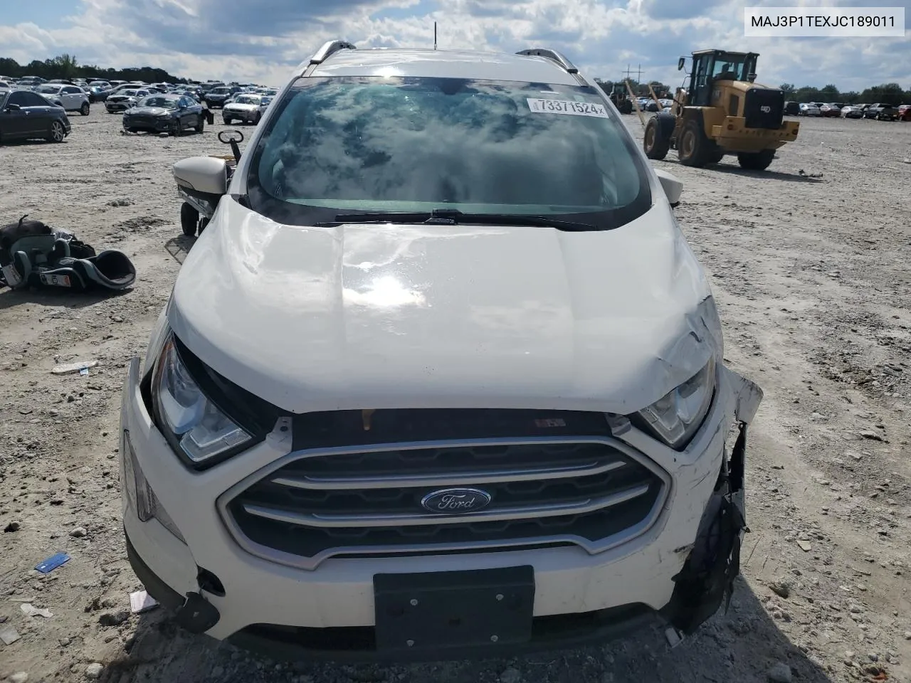 2018 Ford Ecosport Se VIN: MAJ3P1TEXJC189011 Lot: 73371524