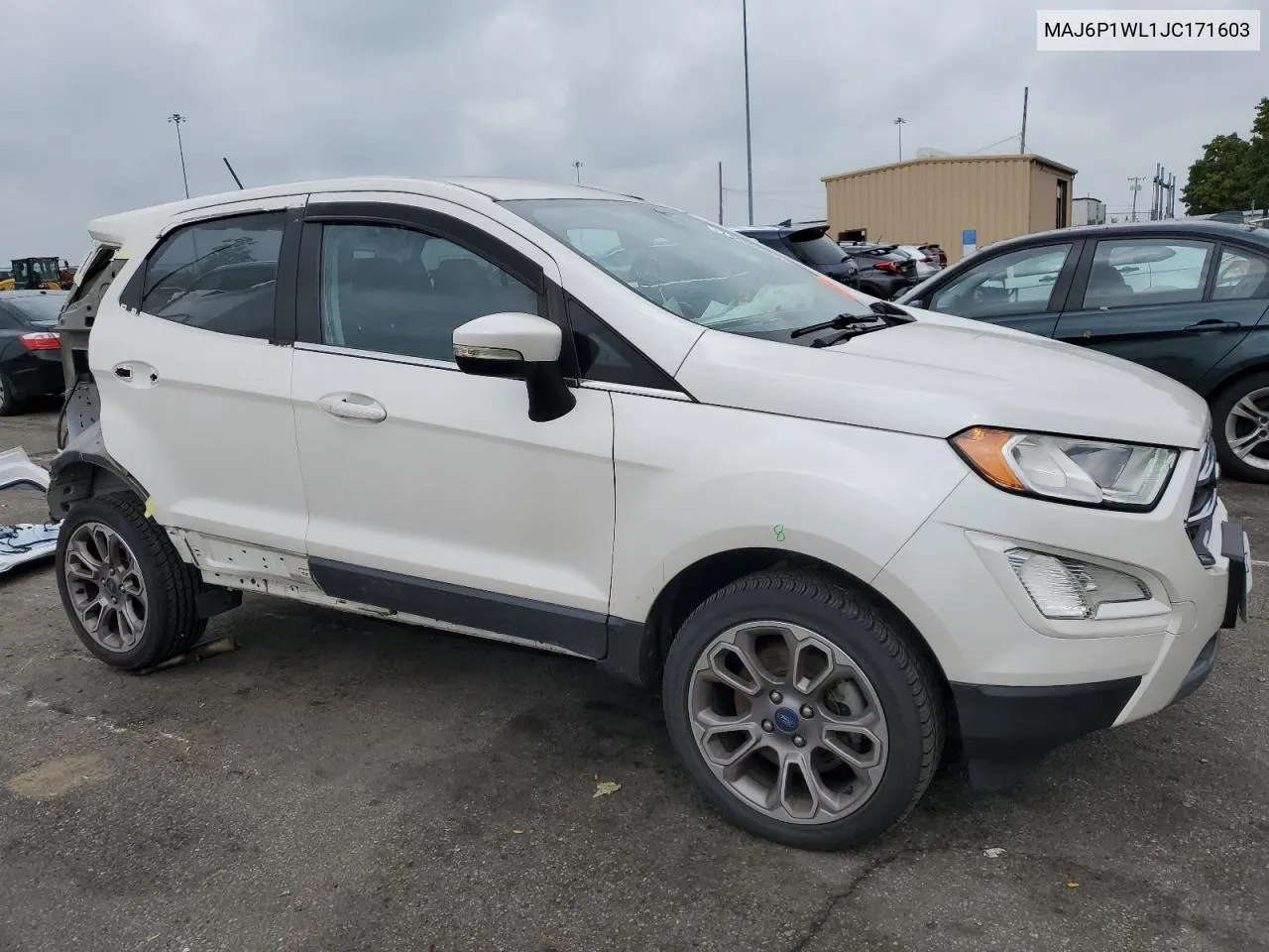 2018 Ford Ecosport Titanium VIN: MAJ6P1WL1JC171603 Lot: 73405504