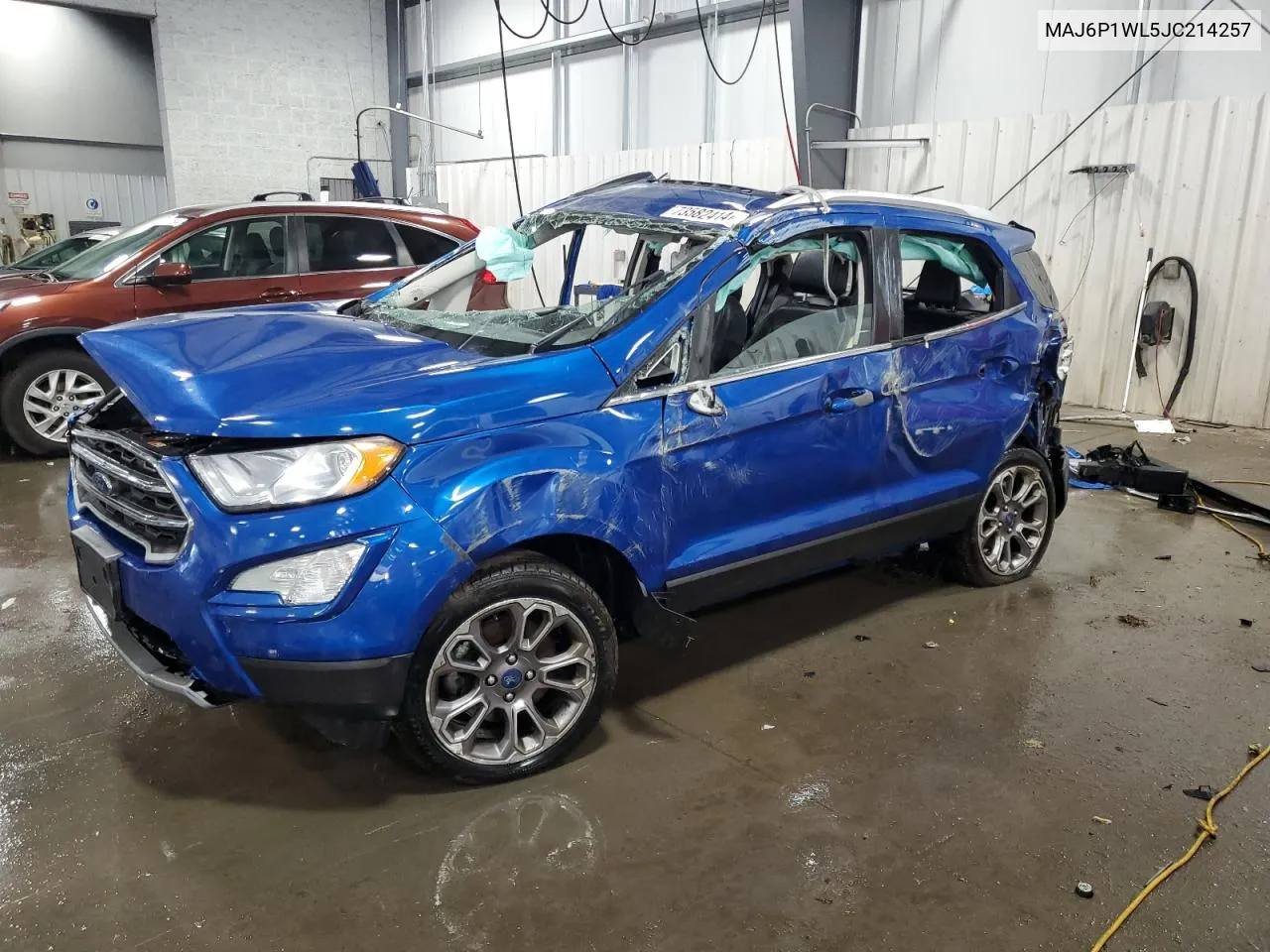 2018 Ford Ecosport Titanium VIN: MAJ6P1WL5JC214257 Lot: 73582414