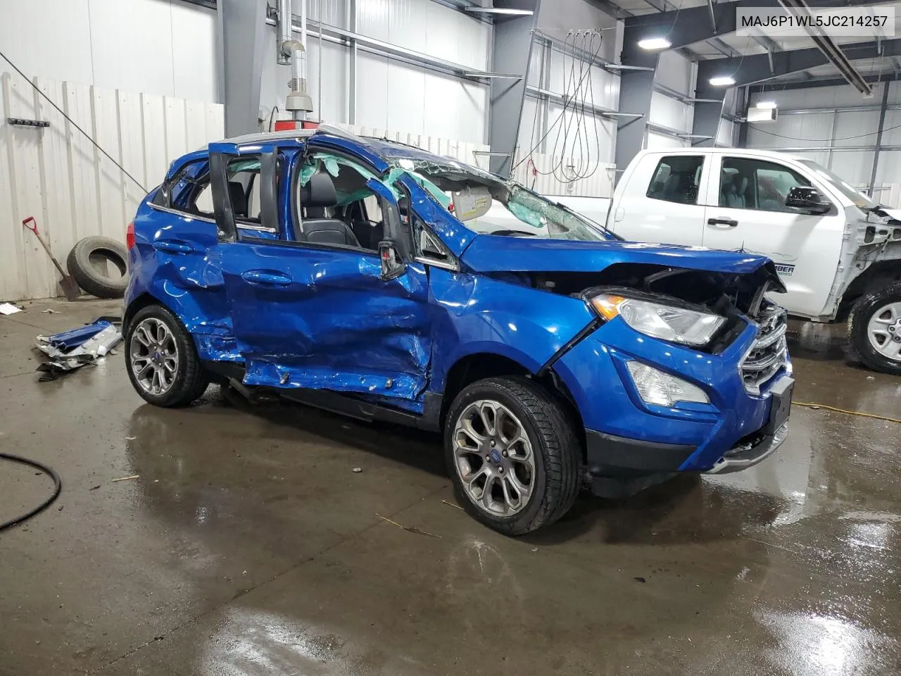 2018 Ford Ecosport Titanium VIN: MAJ6P1WL5JC214257 Lot: 73582414