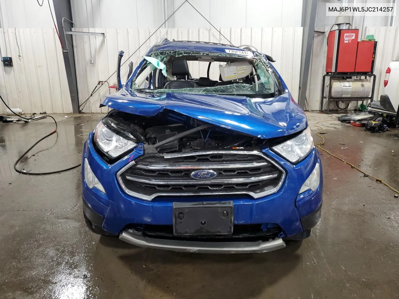 2018 Ford Ecosport Titanium VIN: MAJ6P1WL5JC214257 Lot: 73582414