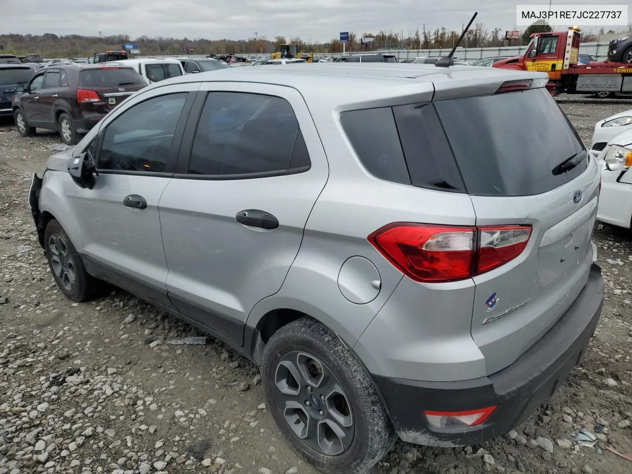 2018 Ford Ecosport S VIN: MAJ3P1RE7JC227737 Lot: 73651594