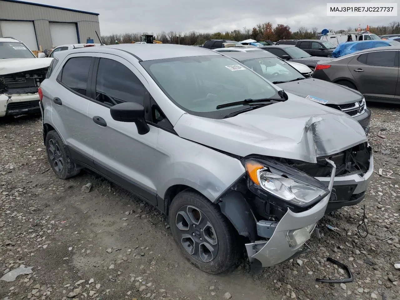 2018 Ford Ecosport S VIN: MAJ3P1RE7JC227737 Lot: 73651594