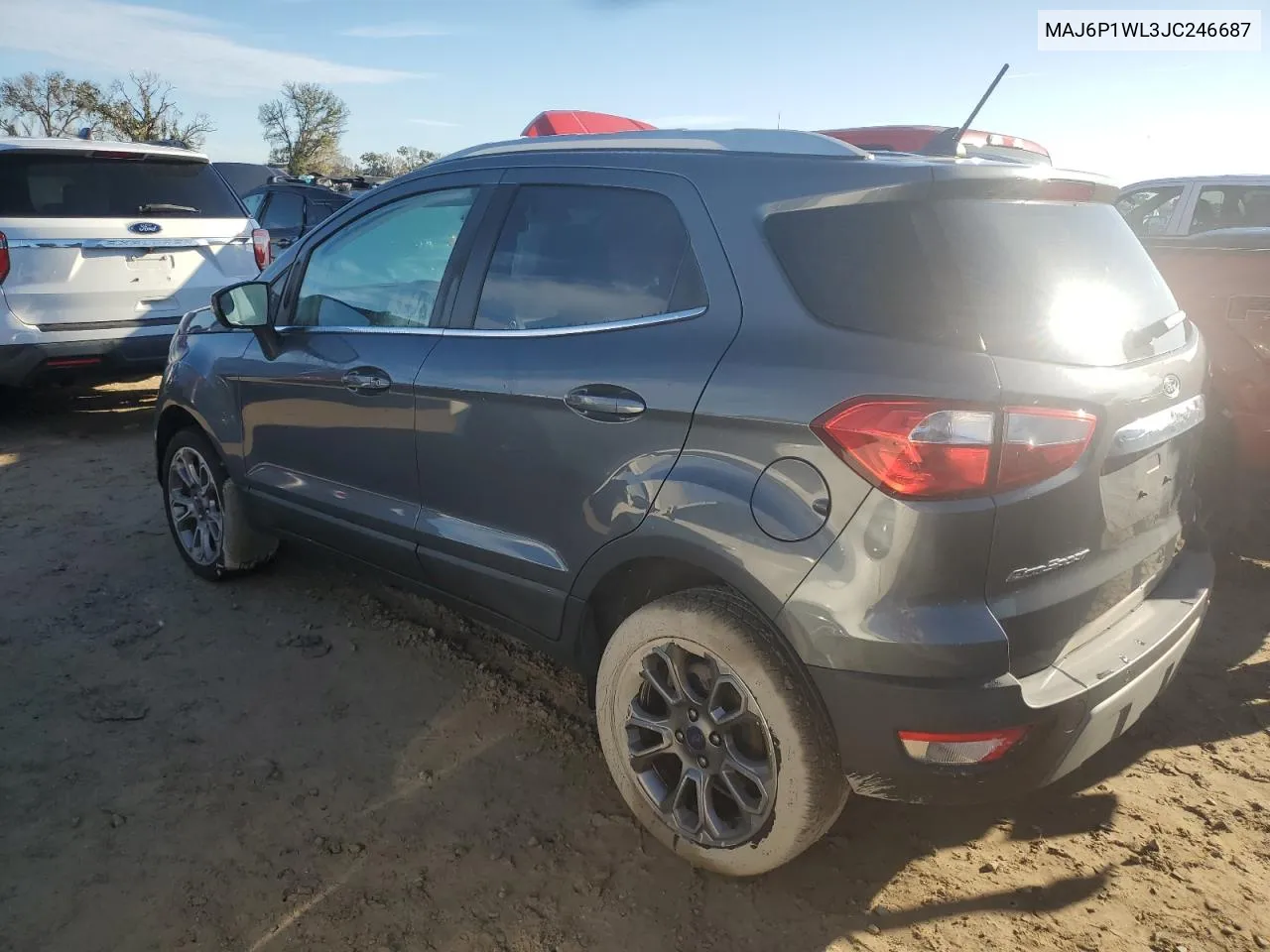 2018 Ford Ecosport Titanium VIN: MAJ6P1WL3JC246687 Lot: 73849294