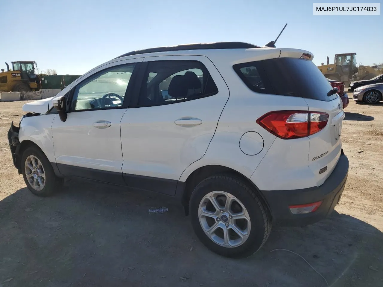 2018 Ford Ecosport Se VIN: MAJ6P1UL7JC174833 Lot: 74059774