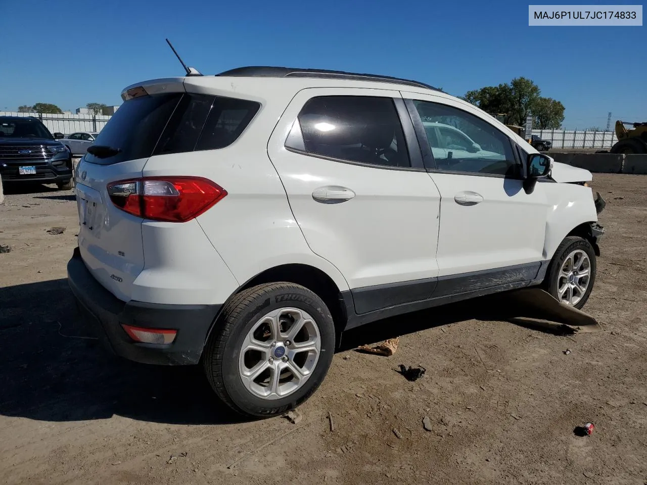 2018 Ford Ecosport Se VIN: MAJ6P1UL7JC174833 Lot: 74059774