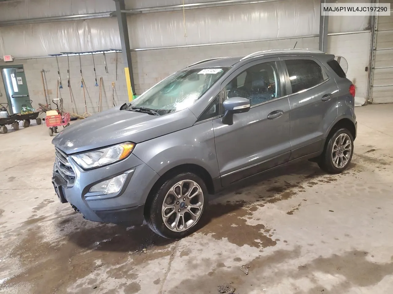 2018 Ford Ecosport Titanium VIN: MAJ6P1WL4JC197290 Lot: 74187484