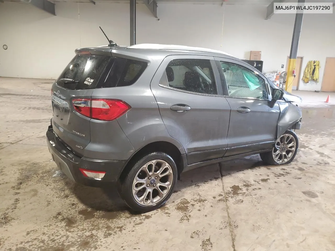 2018 Ford Ecosport Titanium VIN: MAJ6P1WL4JC197290 Lot: 74187484