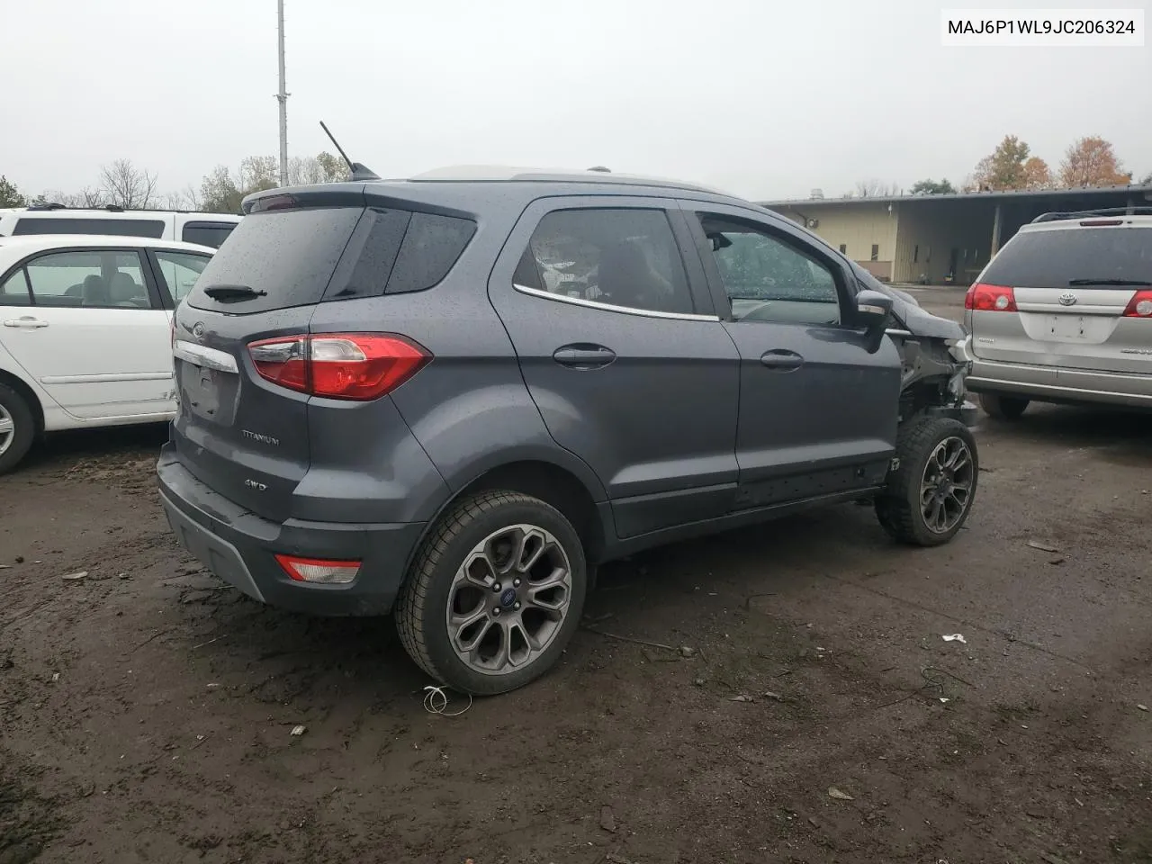 2018 Ford Ecosport Titanium VIN: MAJ6P1WL9JC206324 Lot: 74229444