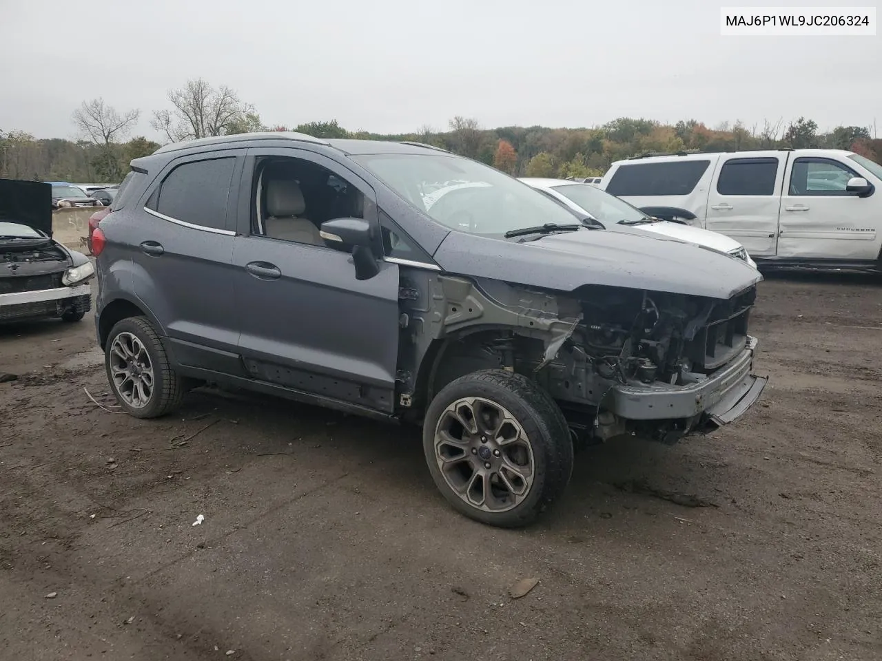 2018 Ford Ecosport Titanium VIN: MAJ6P1WL9JC206324 Lot: 74229444