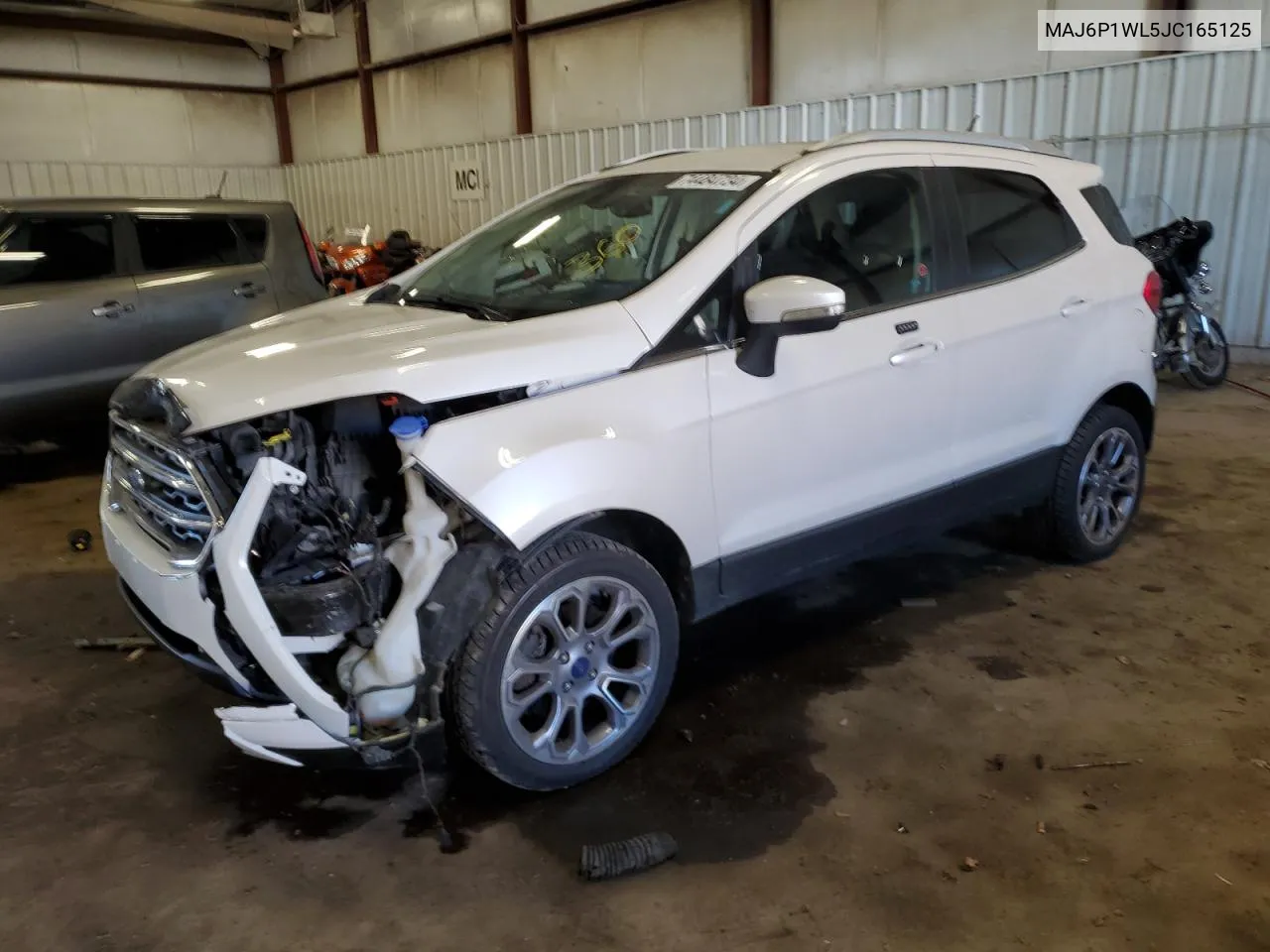 2018 Ford Ecosport Titanium VIN: MAJ6P1WL5JC165125 Lot: 74484734