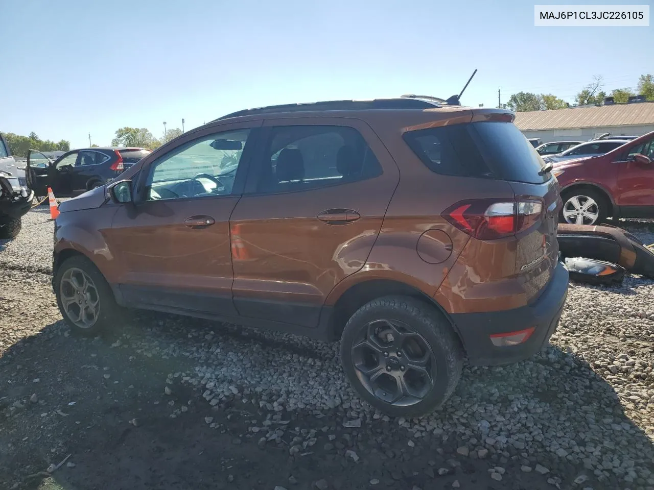 2018 Ford Ecosport Ses VIN: MAJ6P1CL3JC226105 Lot: 74588654