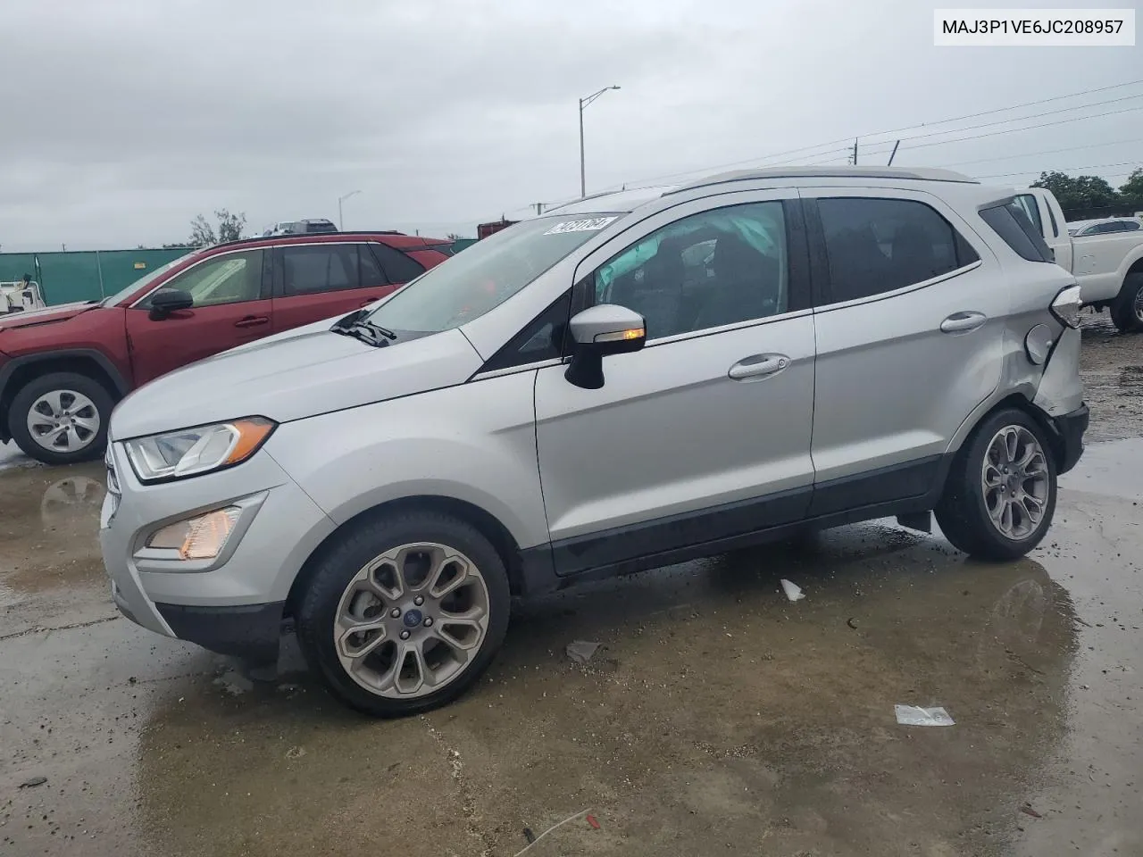 2018 Ford Ecosport Titanium VIN: MAJ3P1VE6JC208957 Lot: 74731764