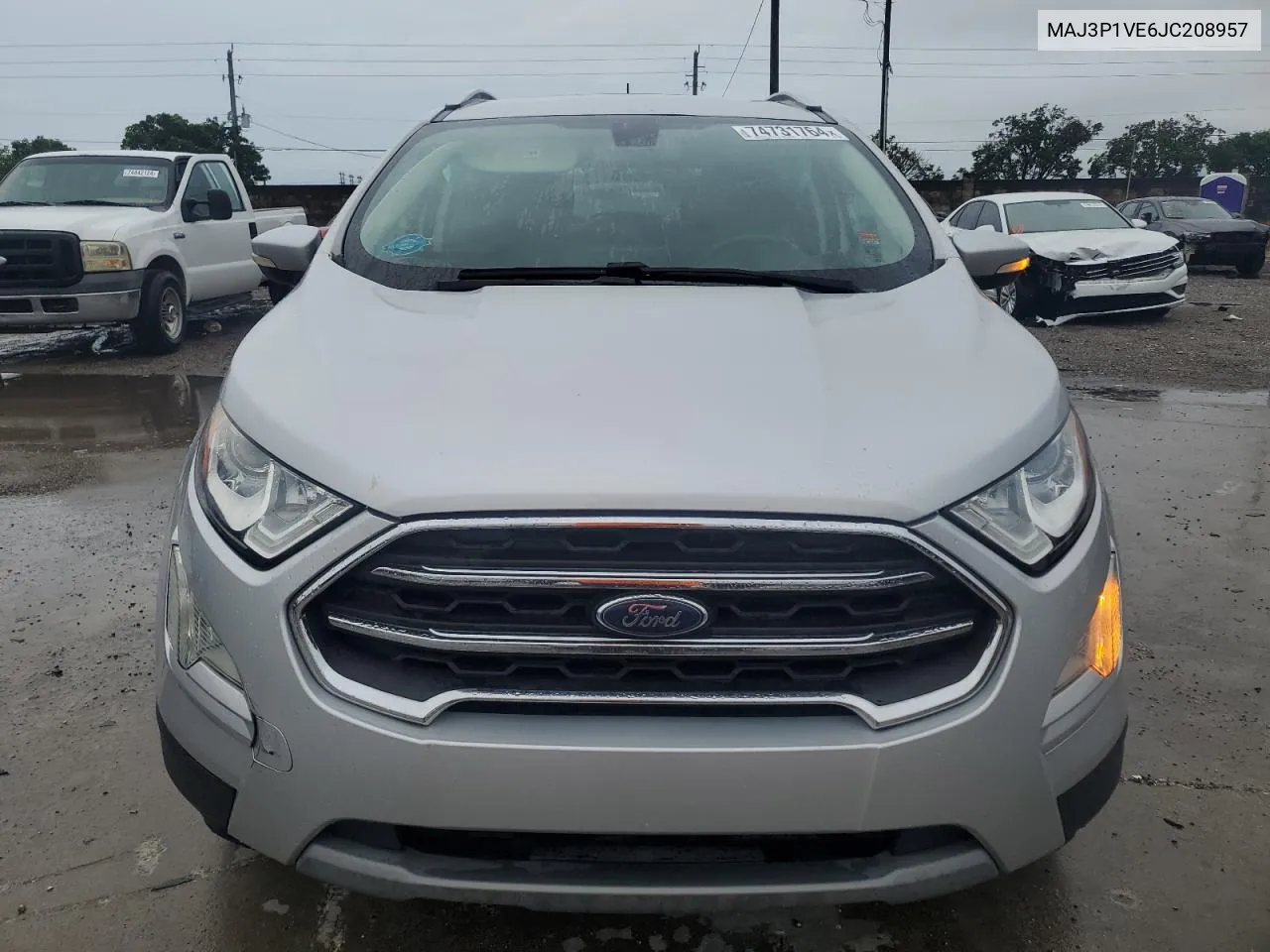 2018 Ford Ecosport Titanium VIN: MAJ3P1VE6JC208957 Lot: 74731764