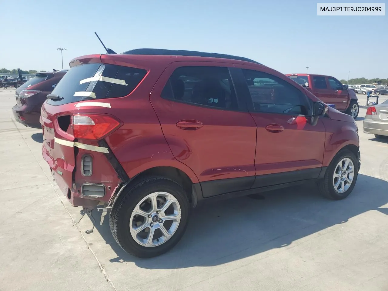 MAJ3P1TE9JC204999 2018 Ford Ecosport Se