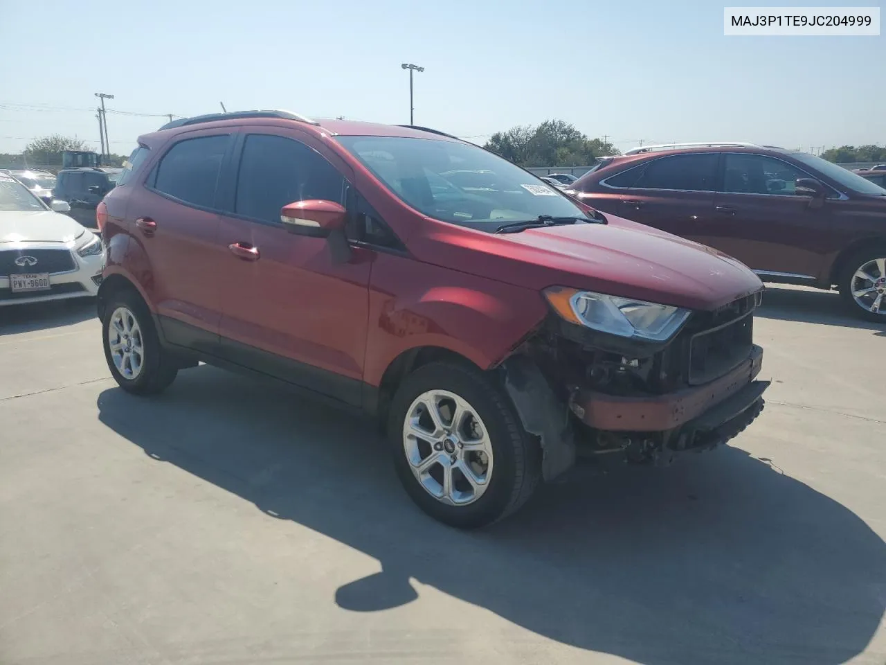 2018 Ford Ecosport Se VIN: MAJ3P1TE9JC204999 Lot: 75024494