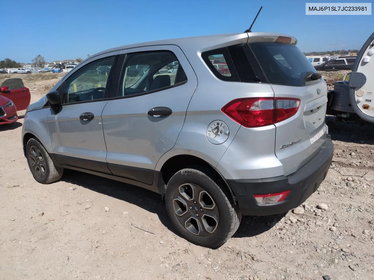 2018 Ford Ecosport S VIN: MAJ6P1SL7JC233981 Lot: 75088824