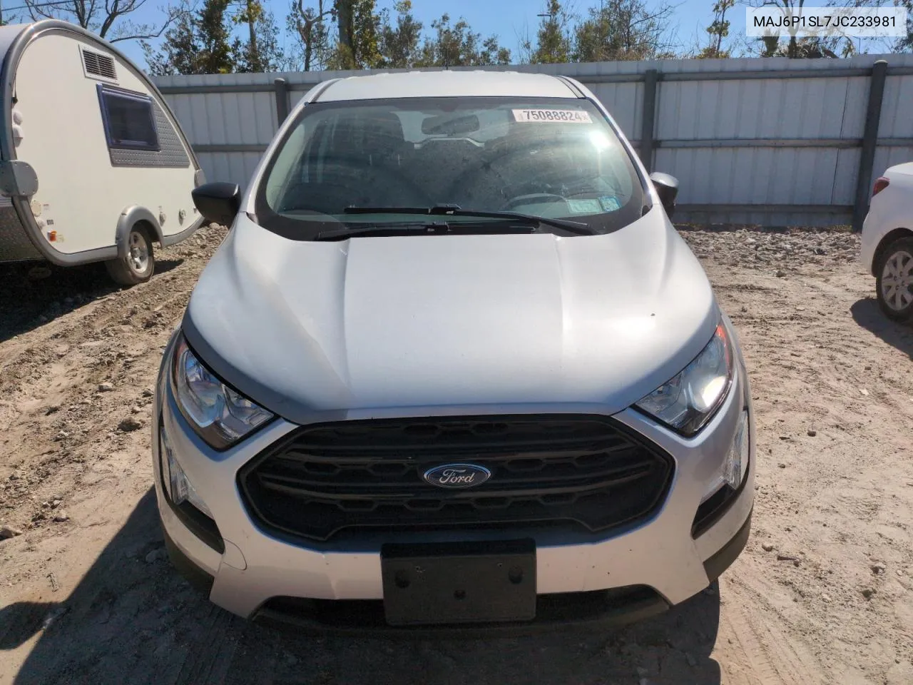 2018 Ford Ecosport S VIN: MAJ6P1SL7JC233981 Lot: 75088824