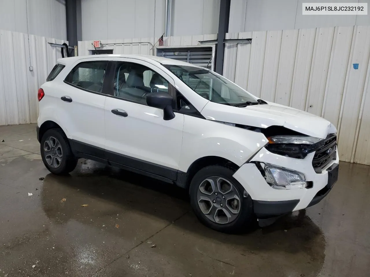 2018 Ford Ecosport S VIN: MAJ6P1SL8JC232192 Lot: 75092034