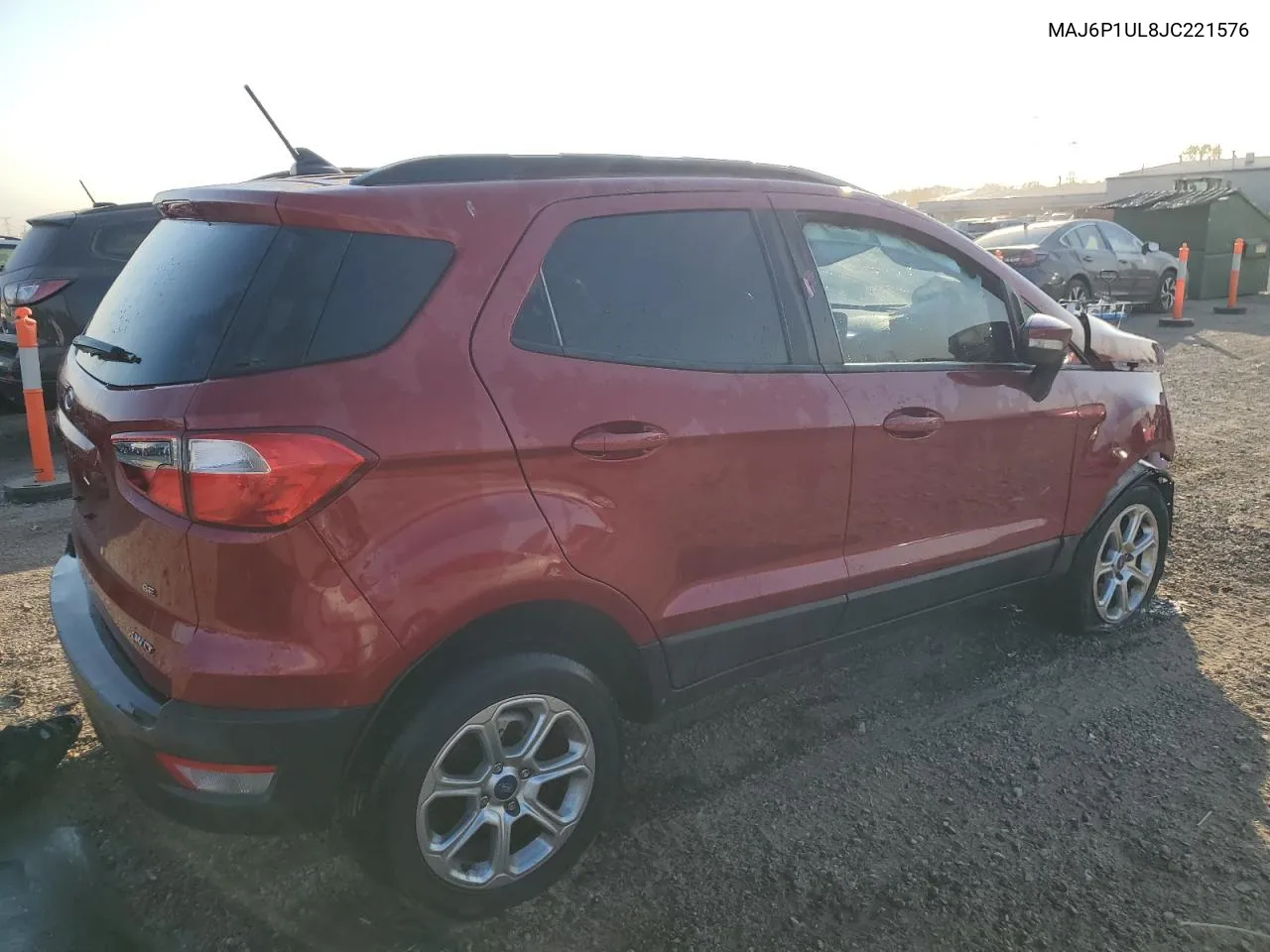 2018 Ford Ecosport Se VIN: MAJ6P1UL8JC221576 Lot: 75298554