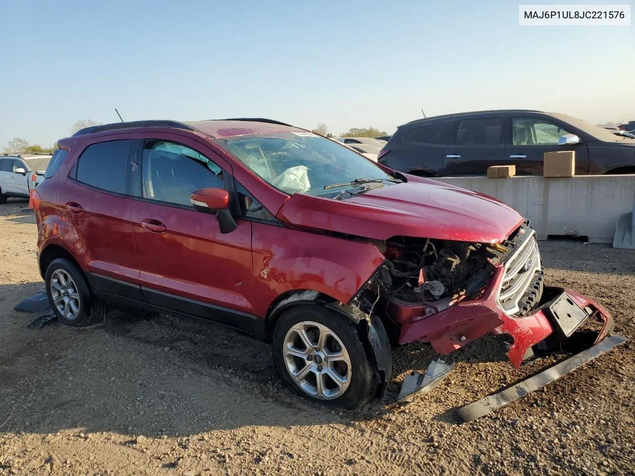 2018 Ford Ecosport Se VIN: MAJ6P1UL8JC221576 Lot: 75298554