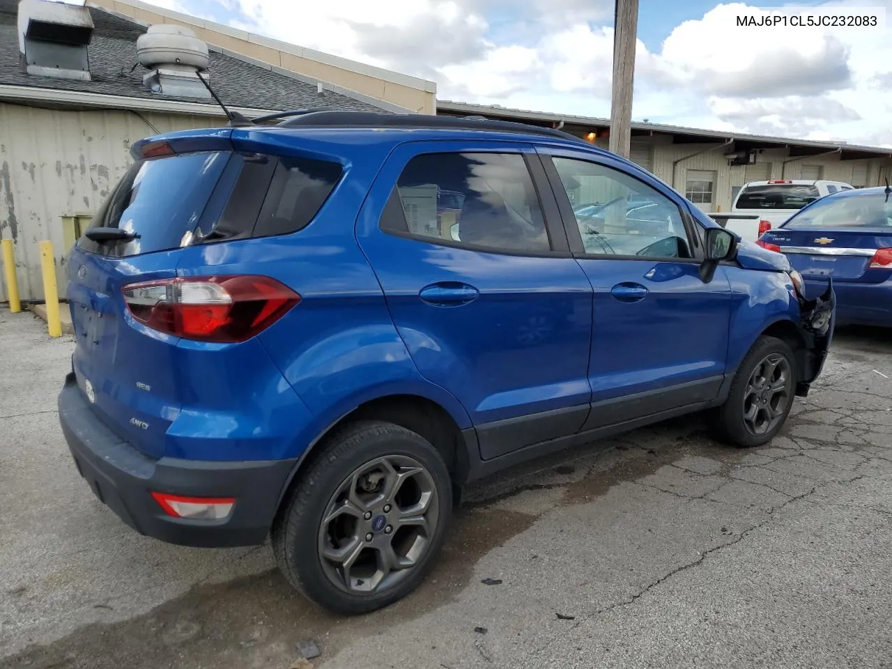 2018 Ford Ecosport Ses VIN: MAJ6P1CL5JC232083 Lot: 75299244