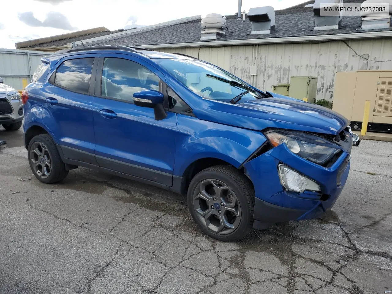 2018 Ford Ecosport Ses VIN: MAJ6P1CL5JC232083 Lot: 75299244