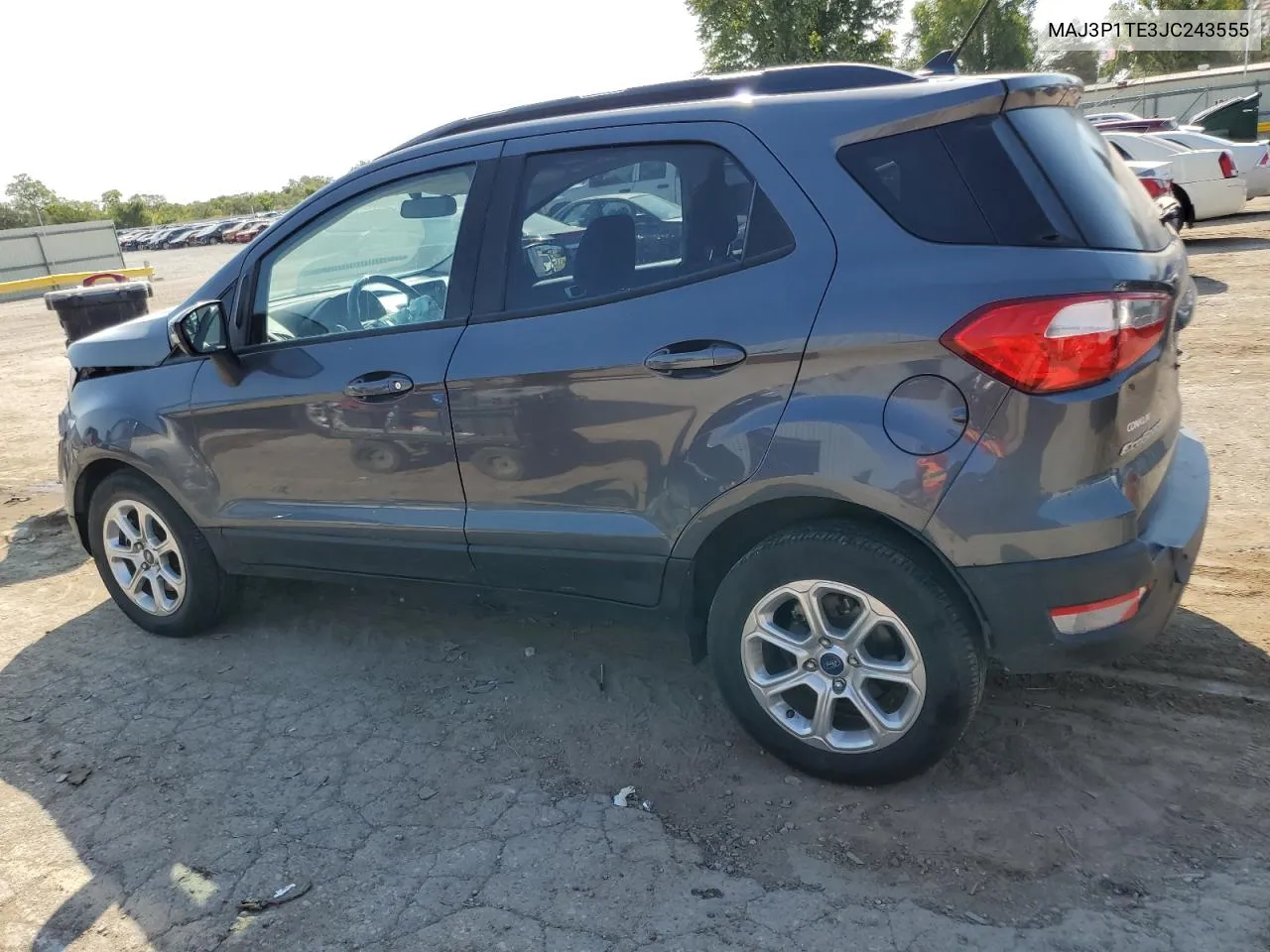 2018 Ford Ecosport Se VIN: MAJ3P1TE3JC243555 Lot: 75354684