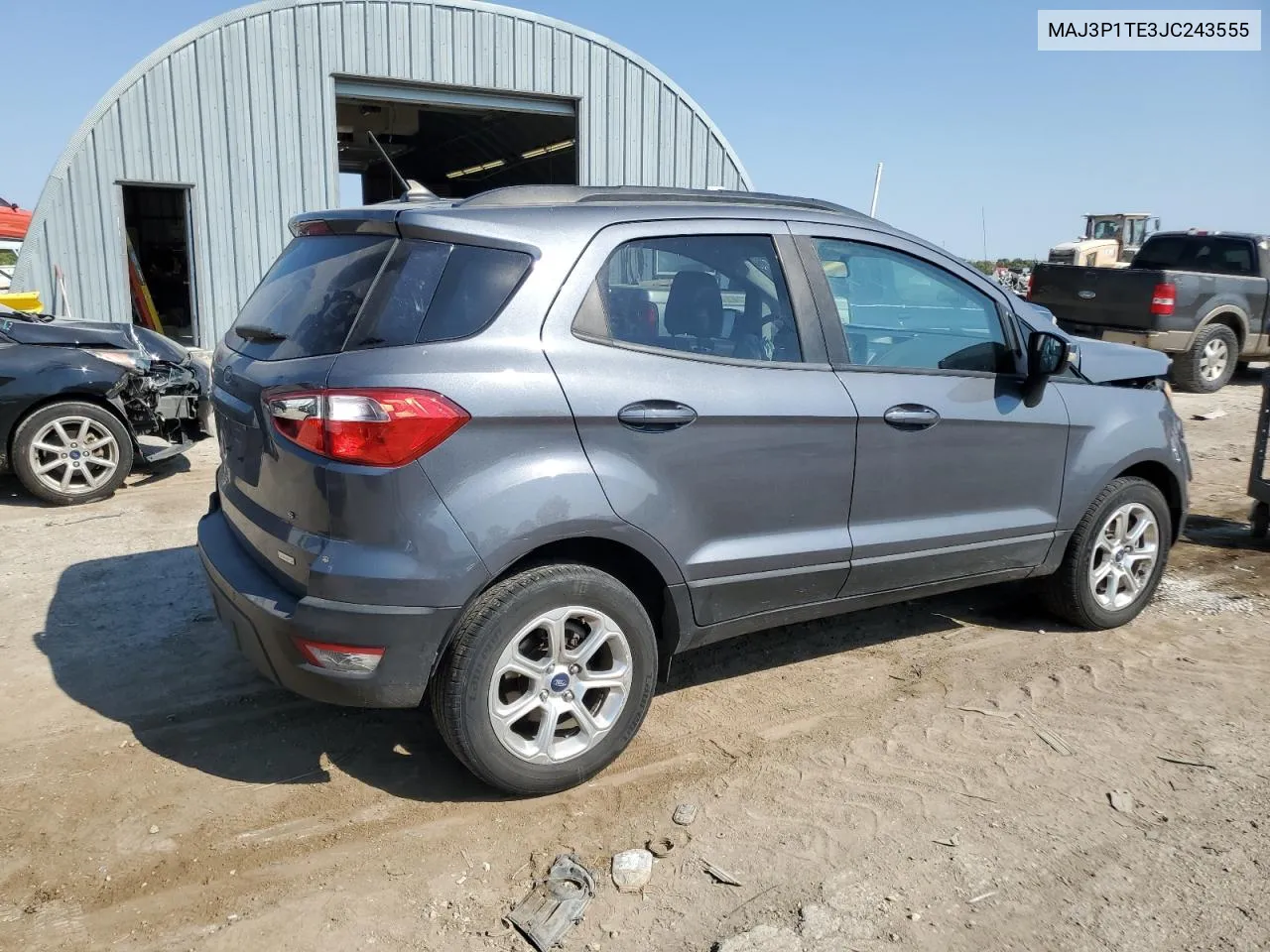 2018 Ford Ecosport Se VIN: MAJ3P1TE3JC243555 Lot: 75354684