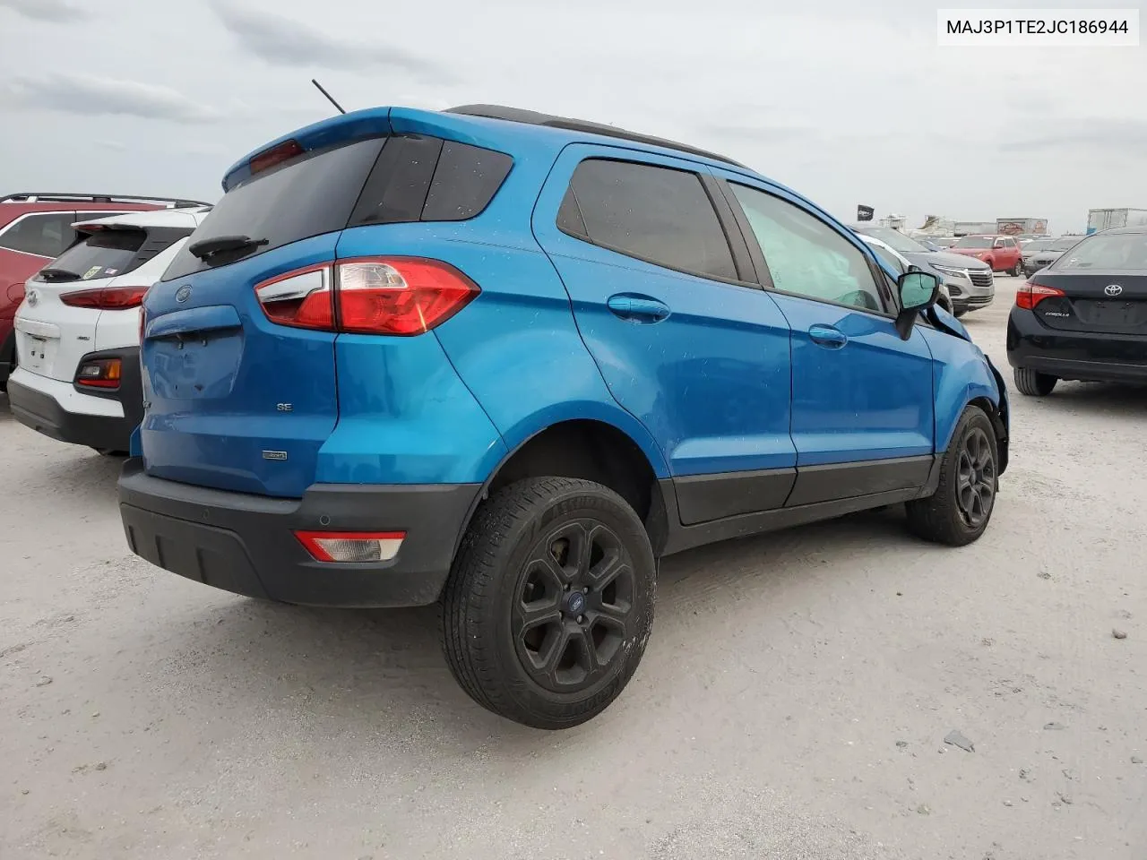 2018 Ford Ecosport Se VIN: MAJ3P1TE2JC186944 Lot: 75409174