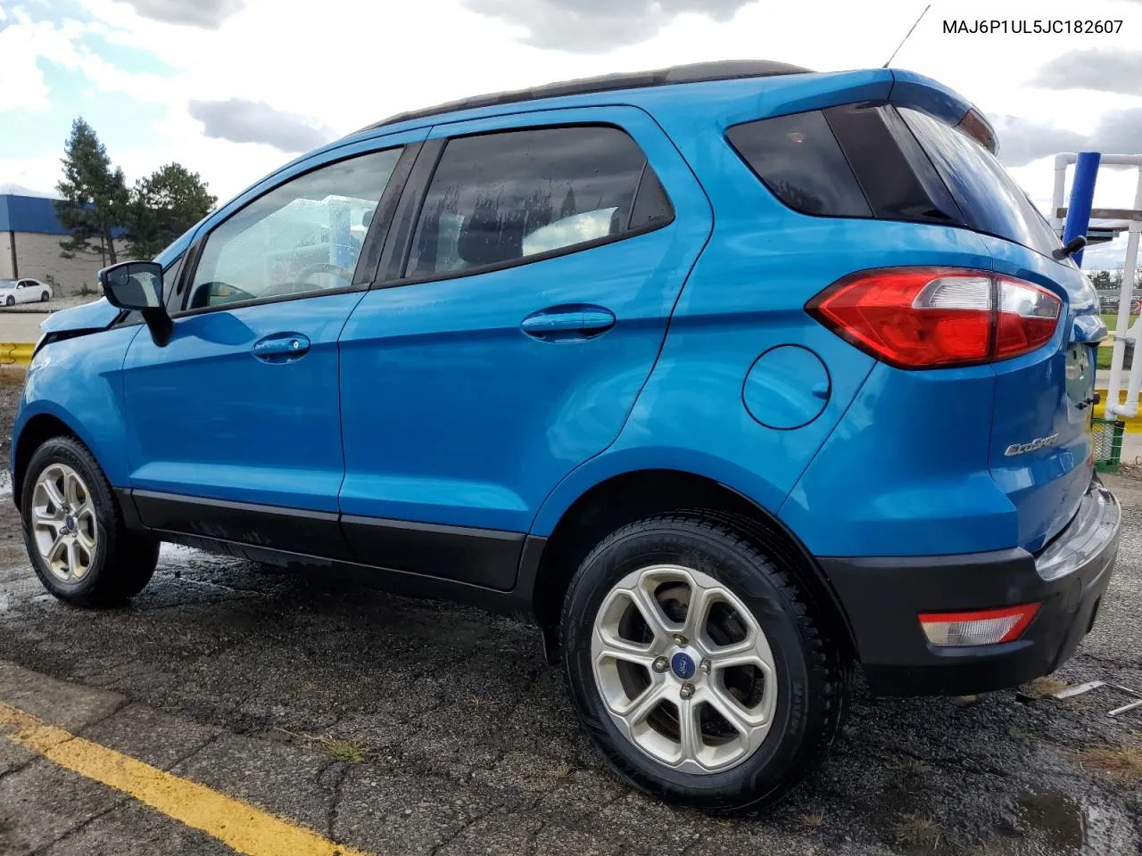 2018 Ford Ecosport Se VIN: MAJ6P1UL5JC182607 Lot: 75573474