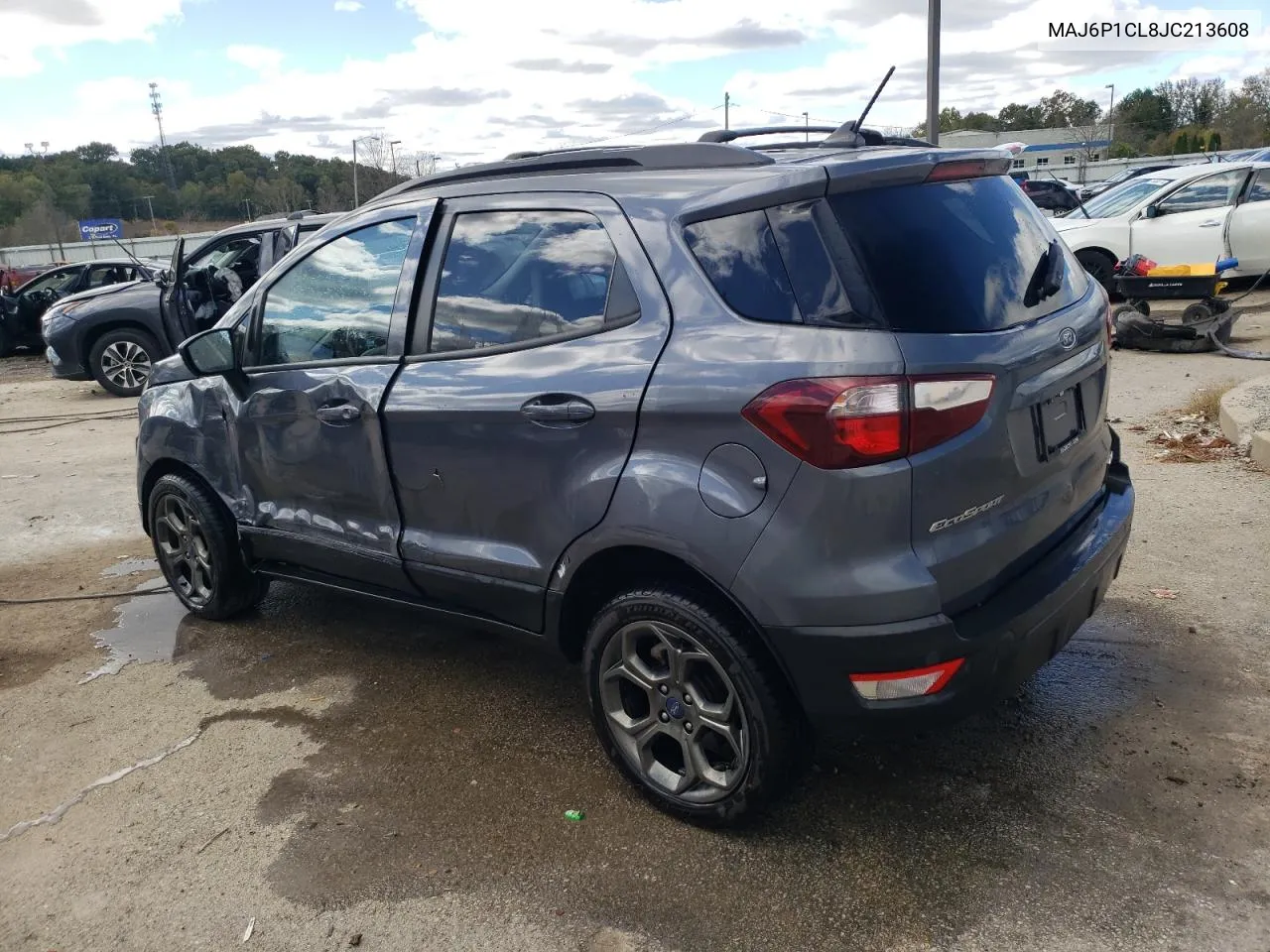 2018 Ford Ecosport Ses VIN: MAJ6P1CL8JC213608 Lot: 75659004