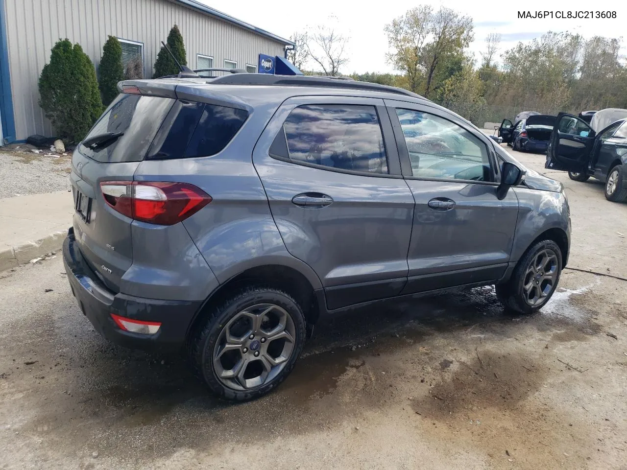 2018 Ford Ecosport Ses VIN: MAJ6P1CL8JC213608 Lot: 75659004