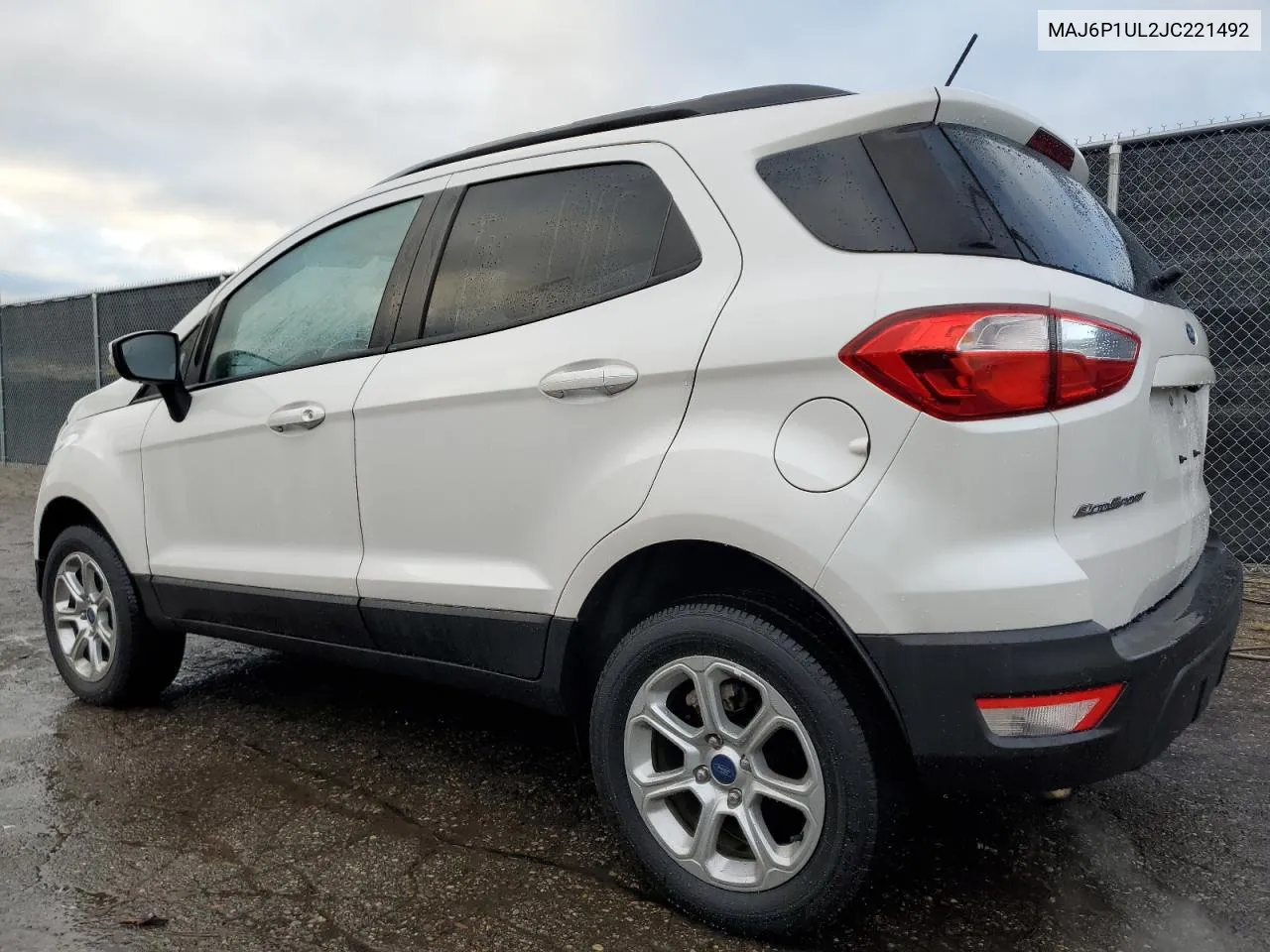 2018 Ford Ecosport Se VIN: MAJ6P1UL2JC221492 Lot: 75710354