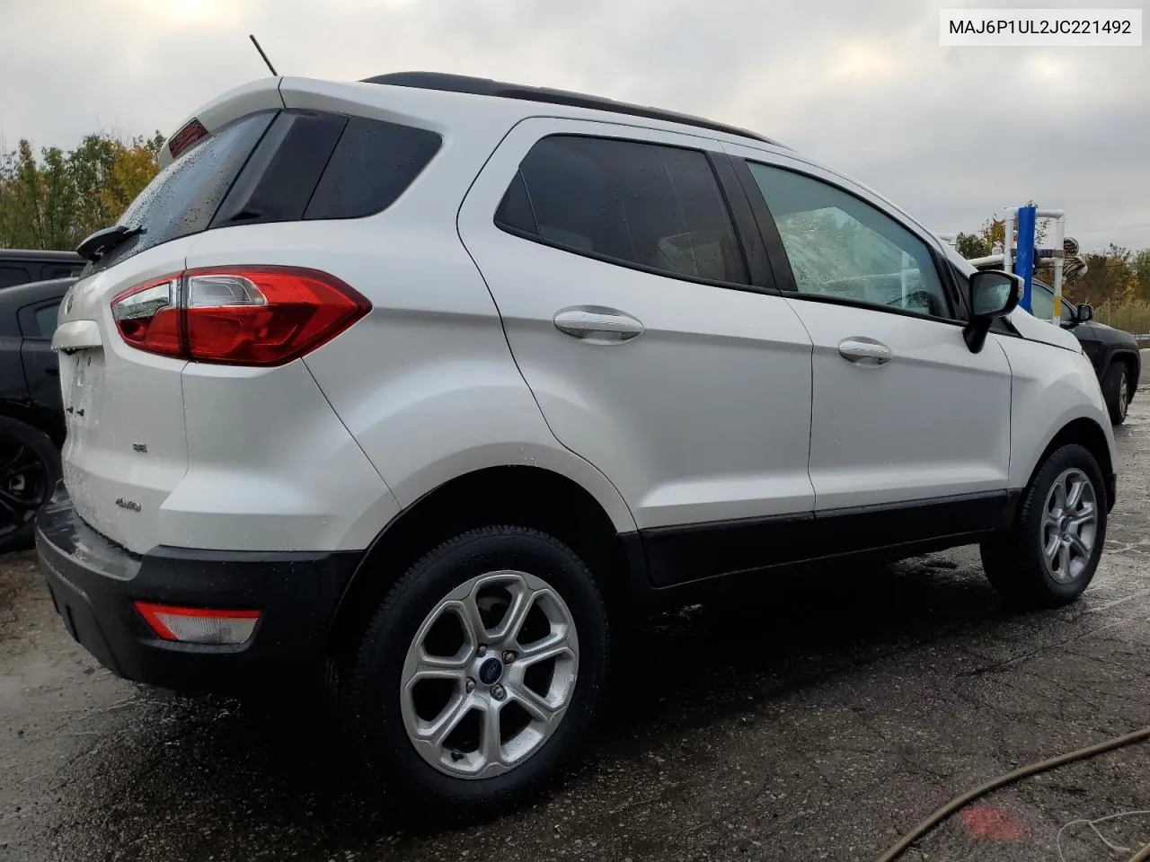 2018 Ford Ecosport Se VIN: MAJ6P1UL2JC221492 Lot: 75710354