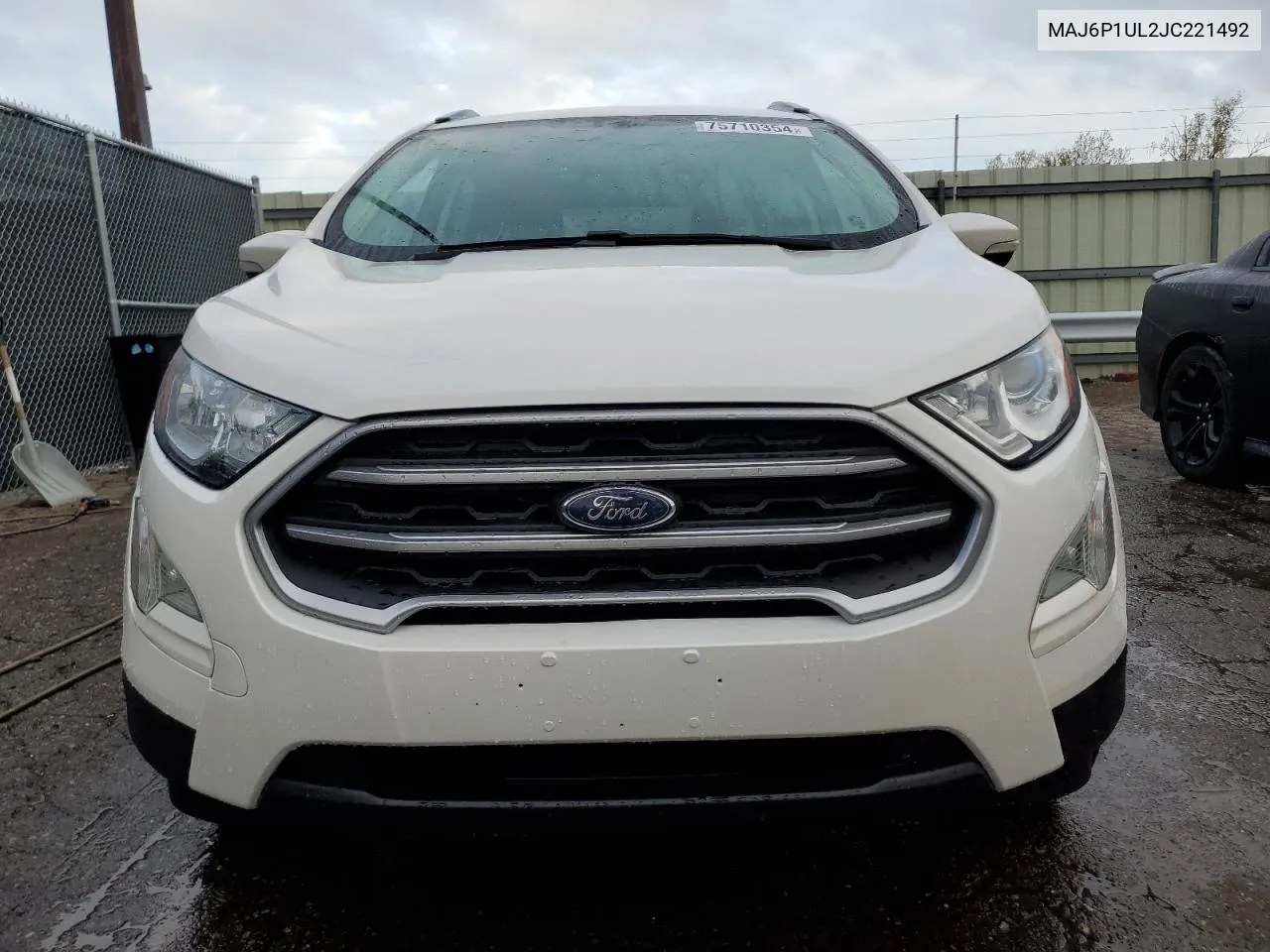 2018 Ford Ecosport Se VIN: MAJ6P1UL2JC221492 Lot: 75710354