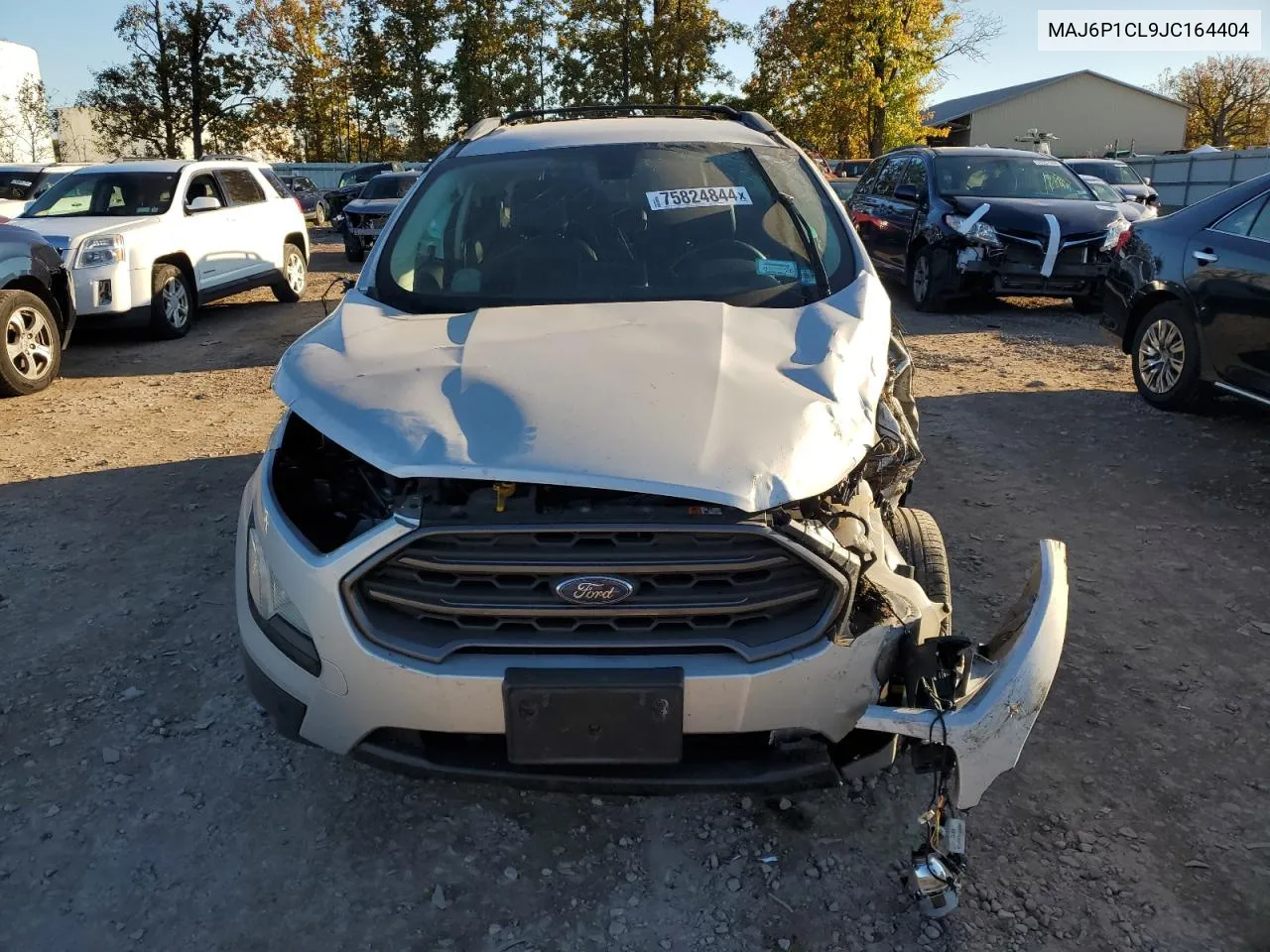 2018 Ford Ecosport Ses VIN: MAJ6P1CL9JC164404 Lot: 75824844