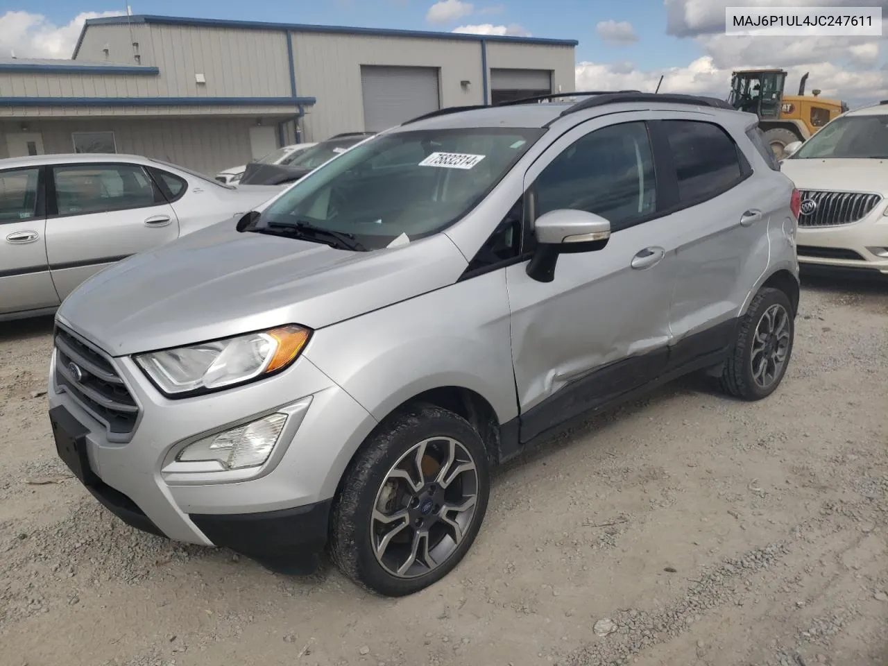 2018 Ford Ecosport Se VIN: MAJ6P1UL4JC247611 Lot: 75832314